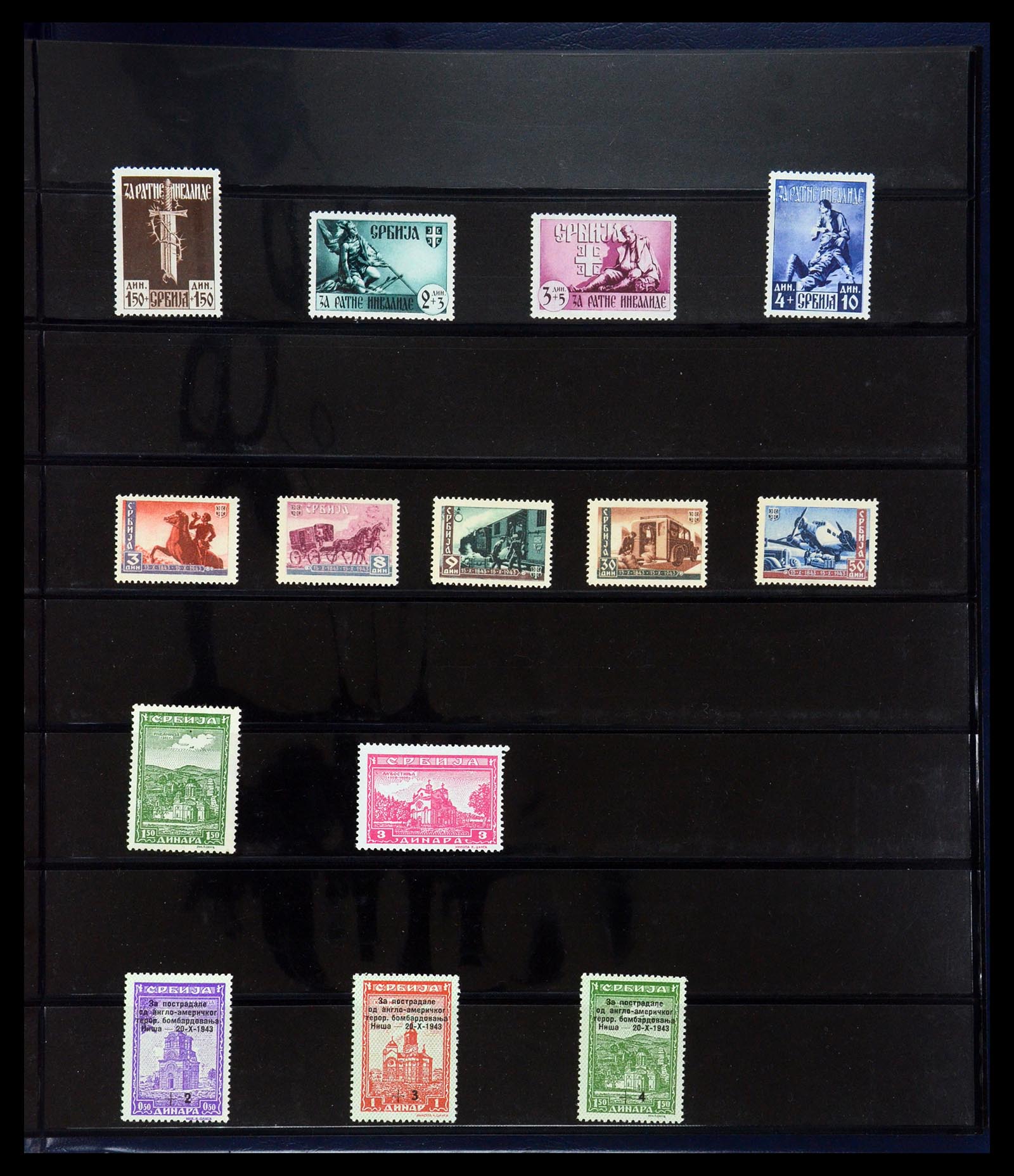 35720 085 - Postzegelverzameling 35720 Europese landen 1930-1945.