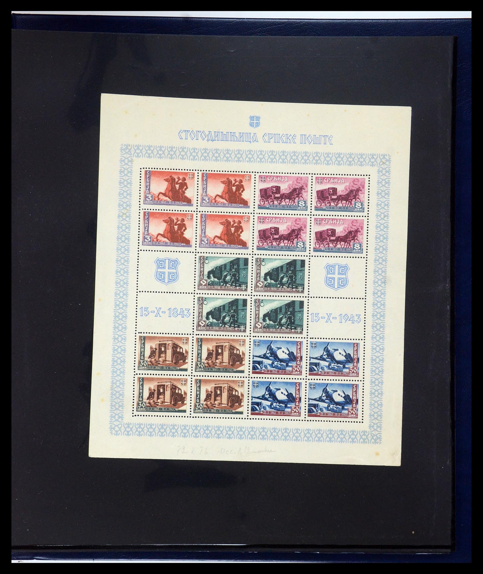 35720 087 - Postzegelverzameling 35720 Europese landen 1930-1945.