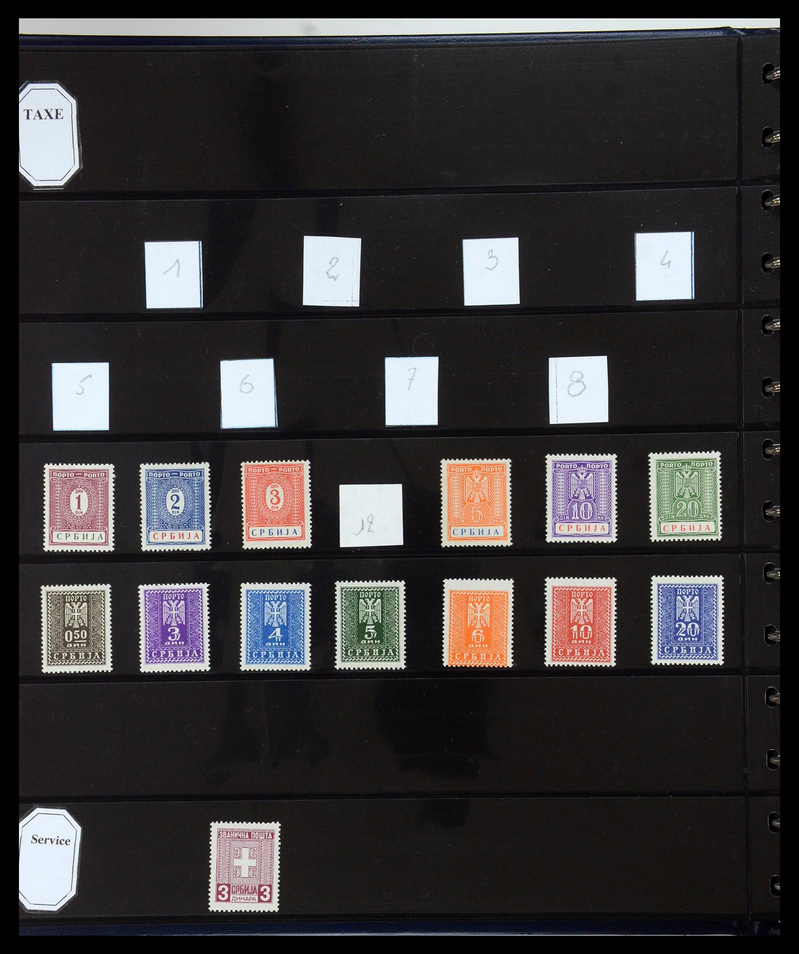 35720 090 - Postzegelverzameling 35720 Europese landen 1930-1945.