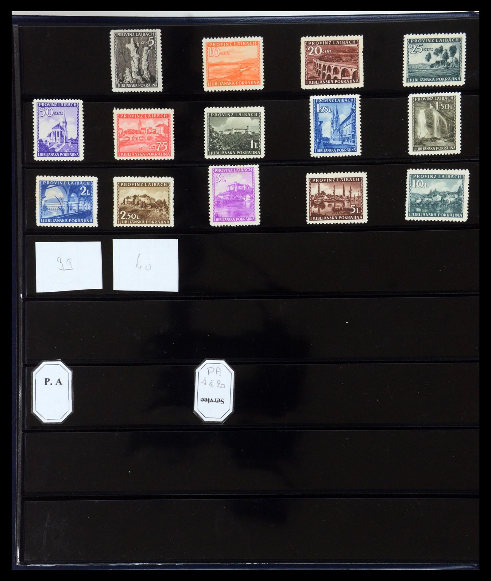 35720 091 - Postzegelverzameling 35720 Europese landen 1930-1945.