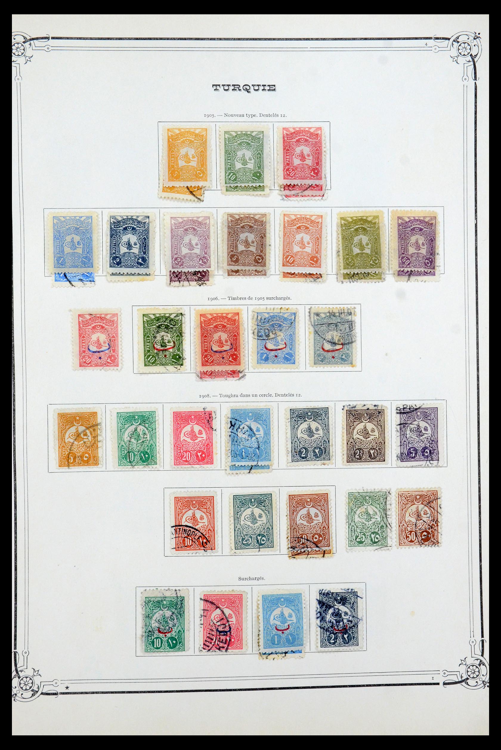 35722 004 - Stamp Collection 35722 Turkey 1862-1960.