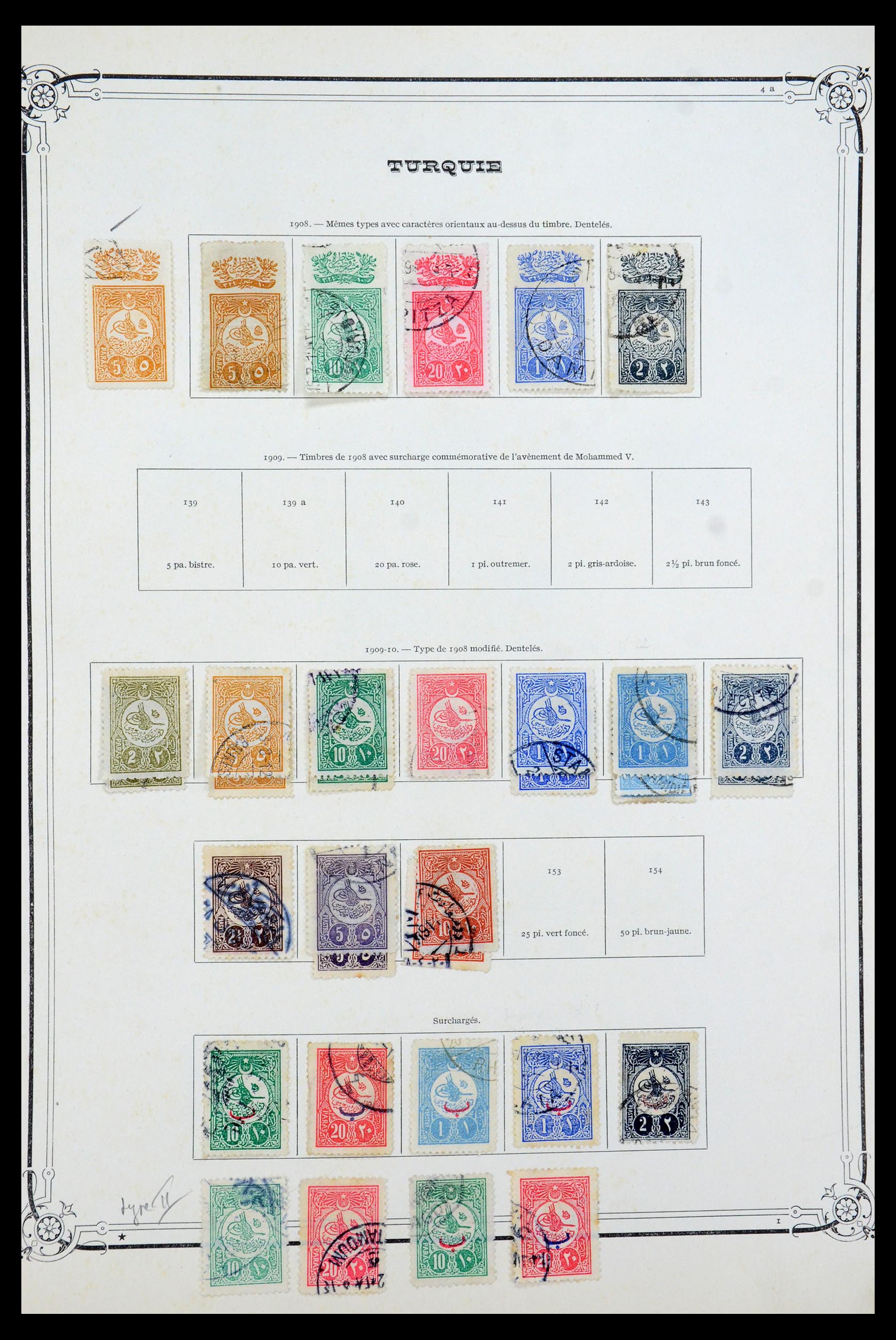 35722 005 - Stamp Collection 35722 Turkey 1862-1960.
