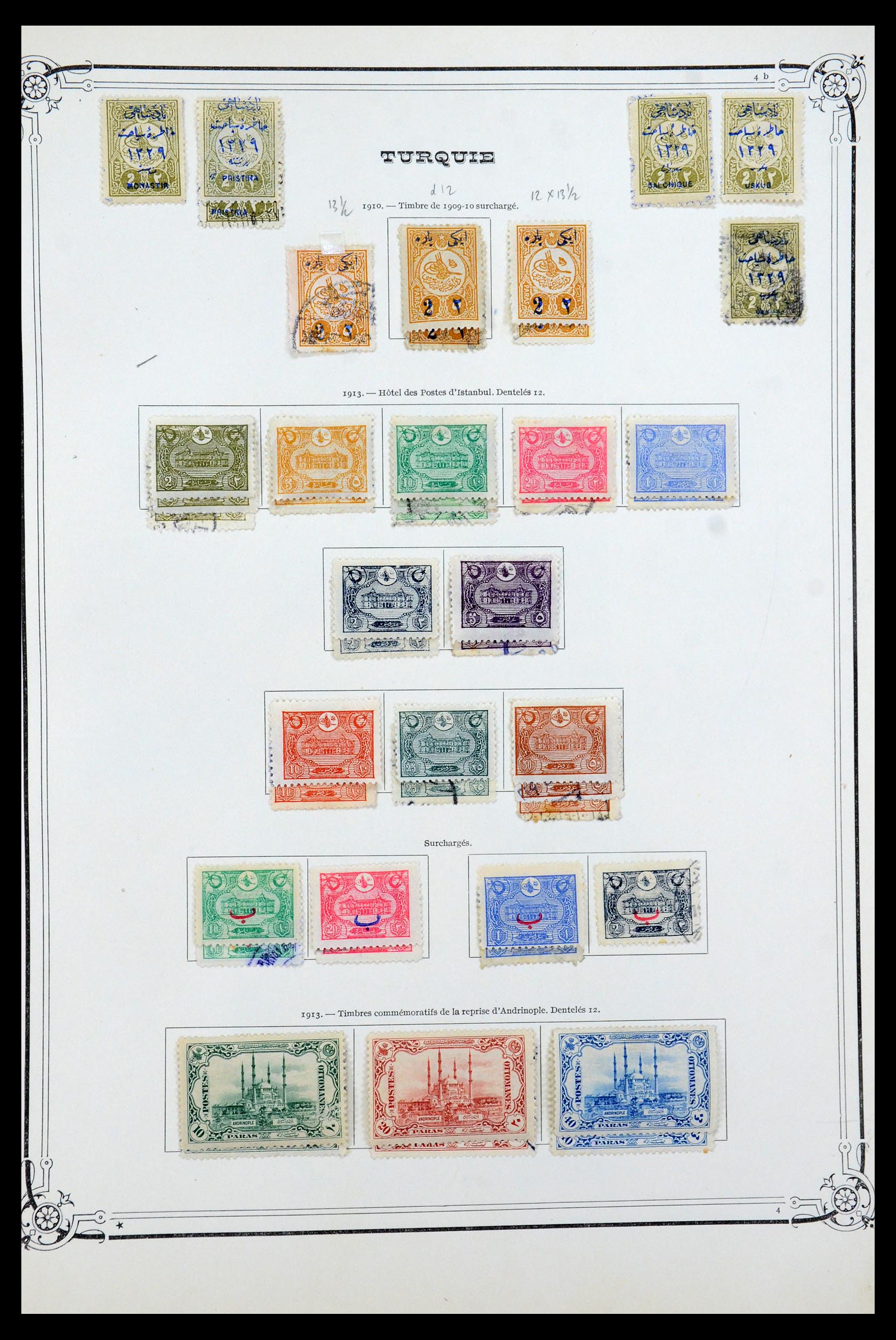 35722 006 - Stamp Collection 35722 Turkey 1862-1960.
