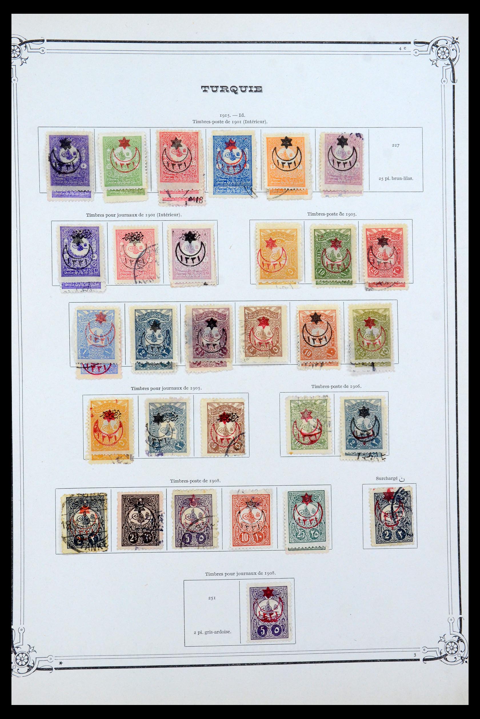 35722 009 - Stamp Collection 35722 Turkey 1862-1960.