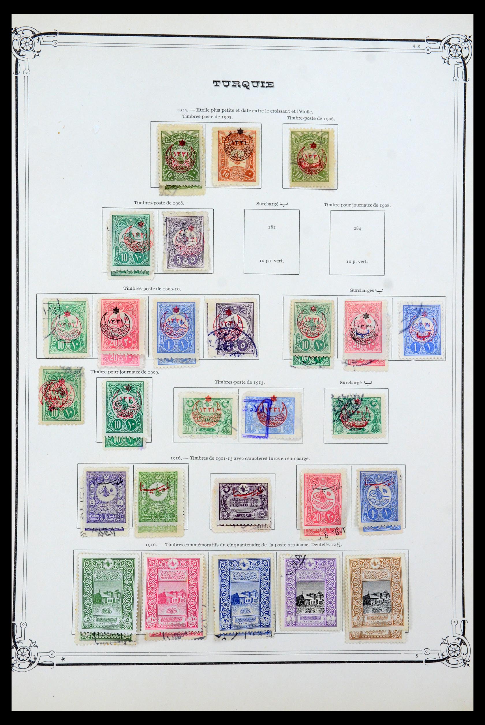 35722 011 - Stamp Collection 35722 Turkey 1862-1960.