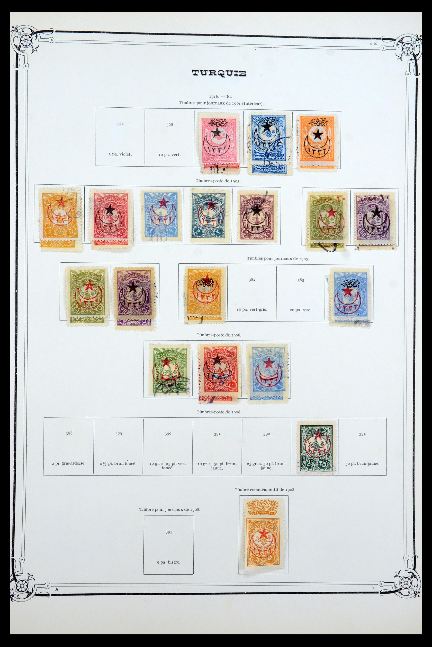 35722 014 - Stamp Collection 35722 Turkey 1862-1960.