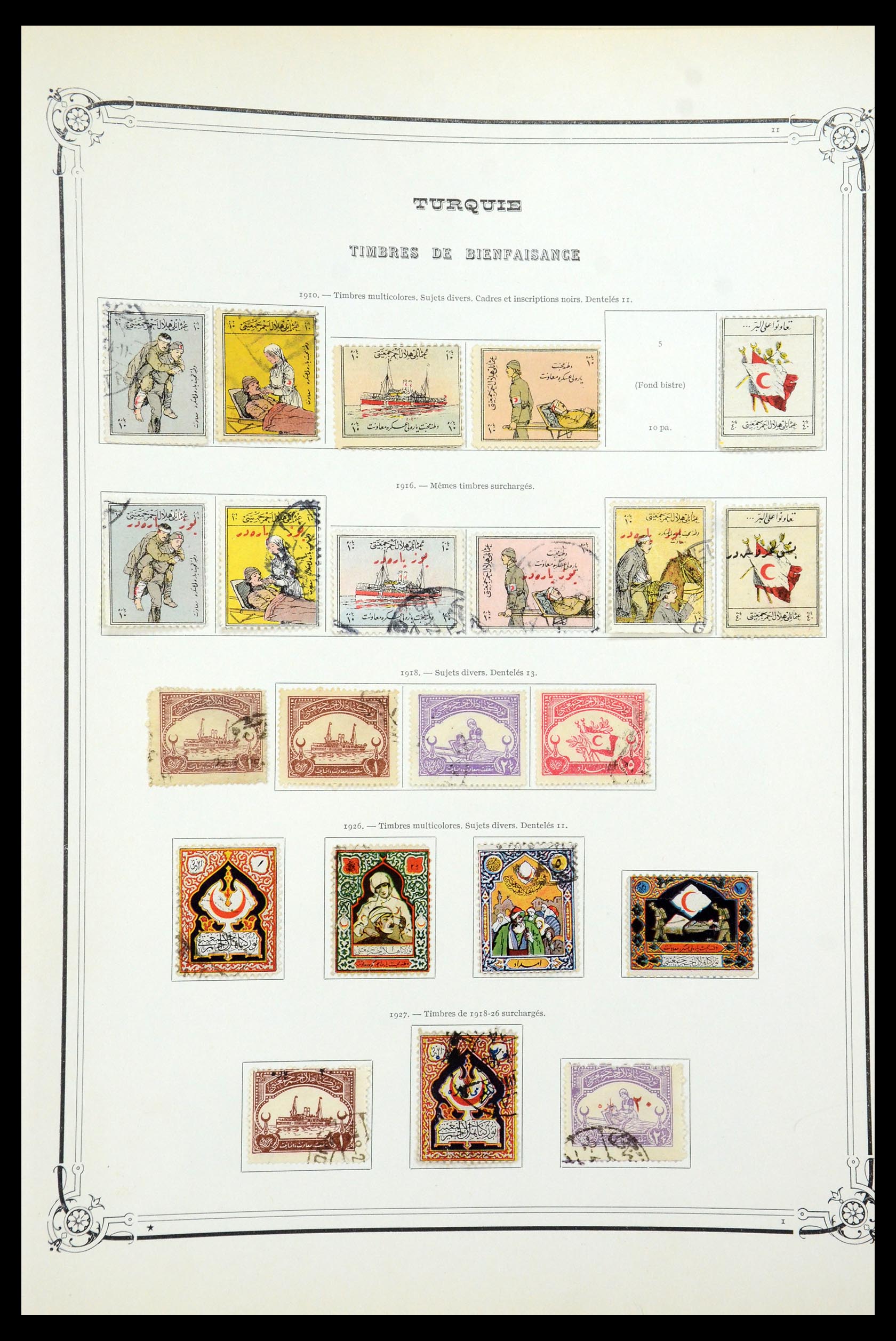 35722 081 - Postzegelverzameling 35722 Turkije 1862-1960.