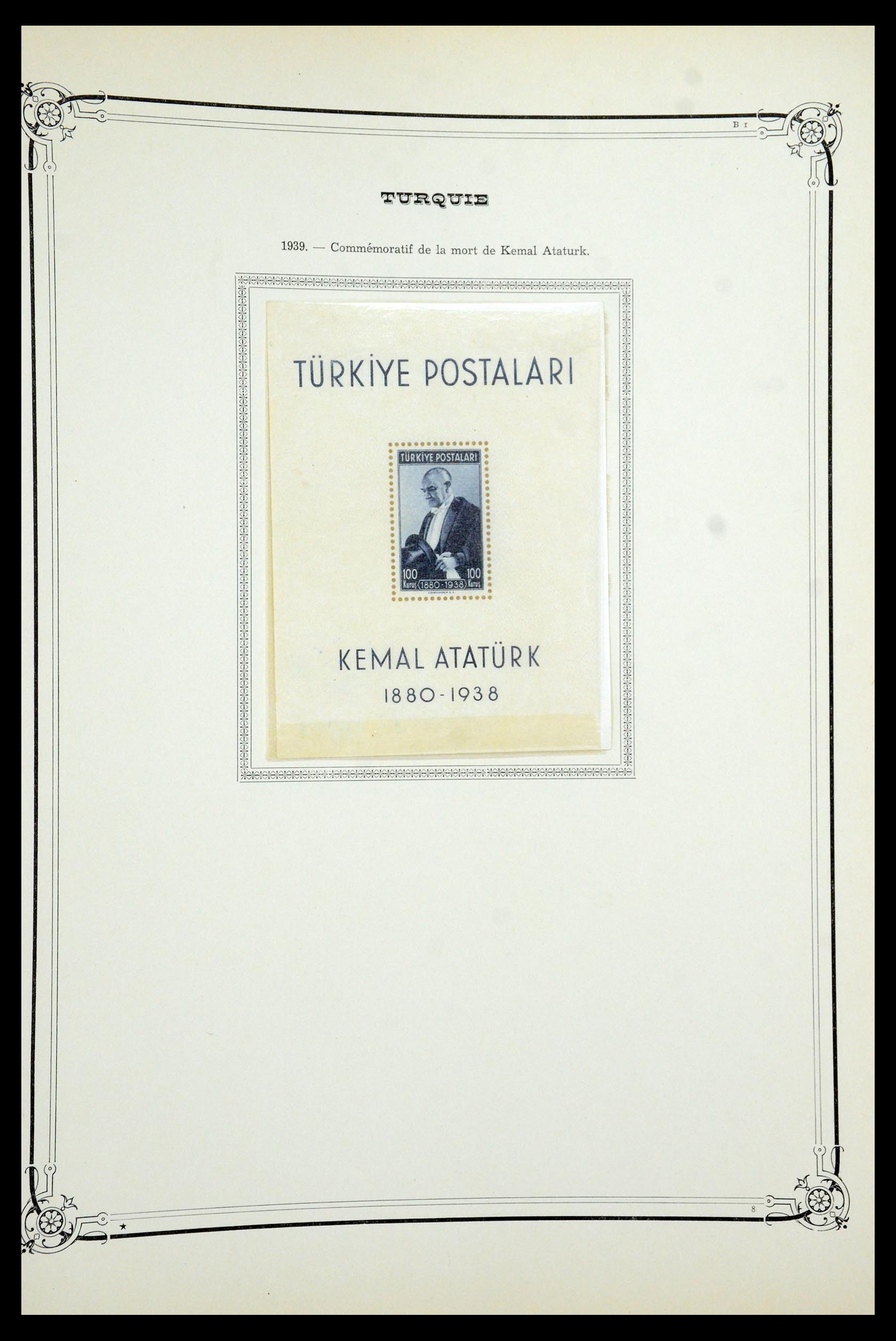 35722 088 - Postzegelverzameling 35722 Turkije 1862-1960.