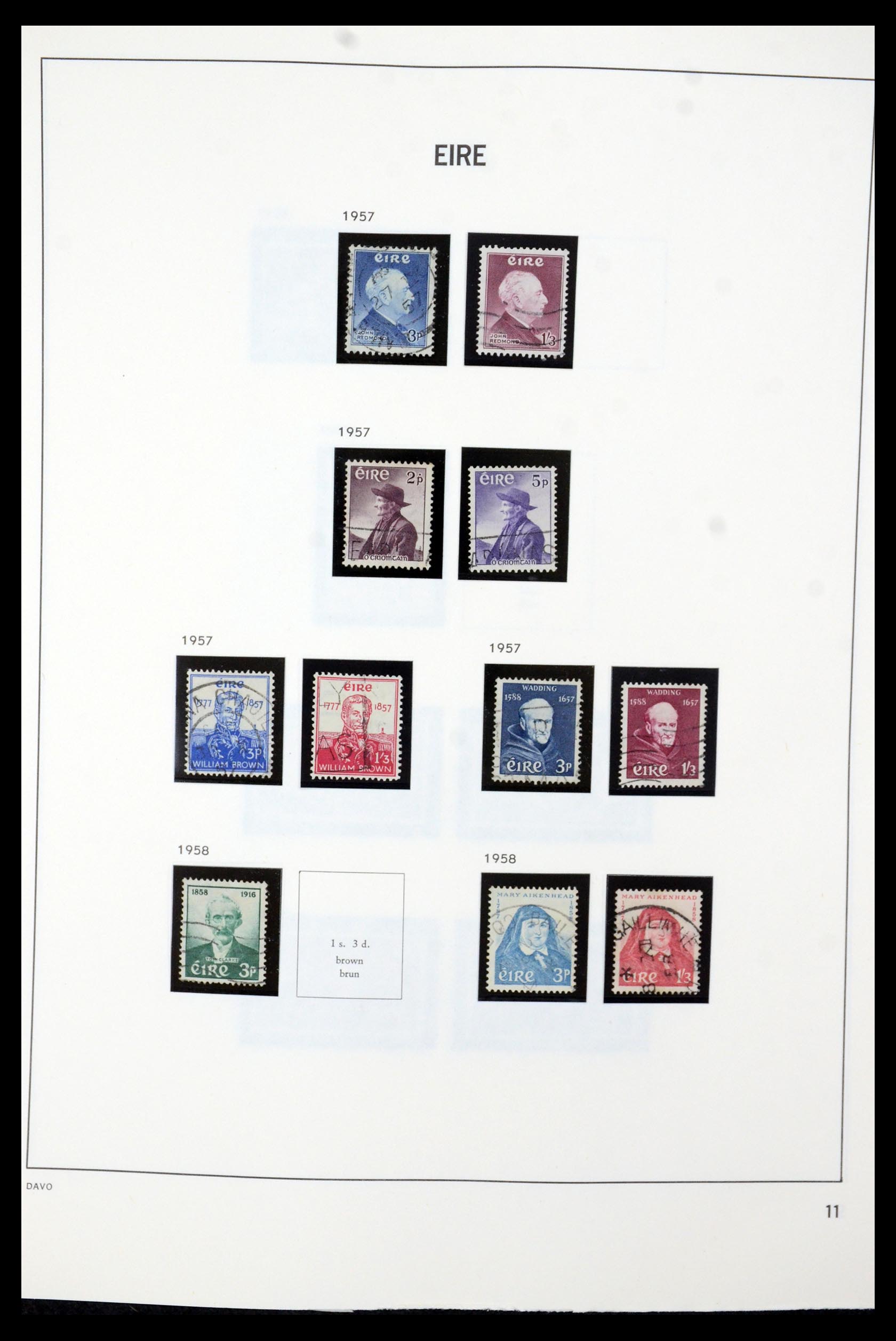 35724 011 - Postzegelverzameling 35724 Ierland 1922-2005.