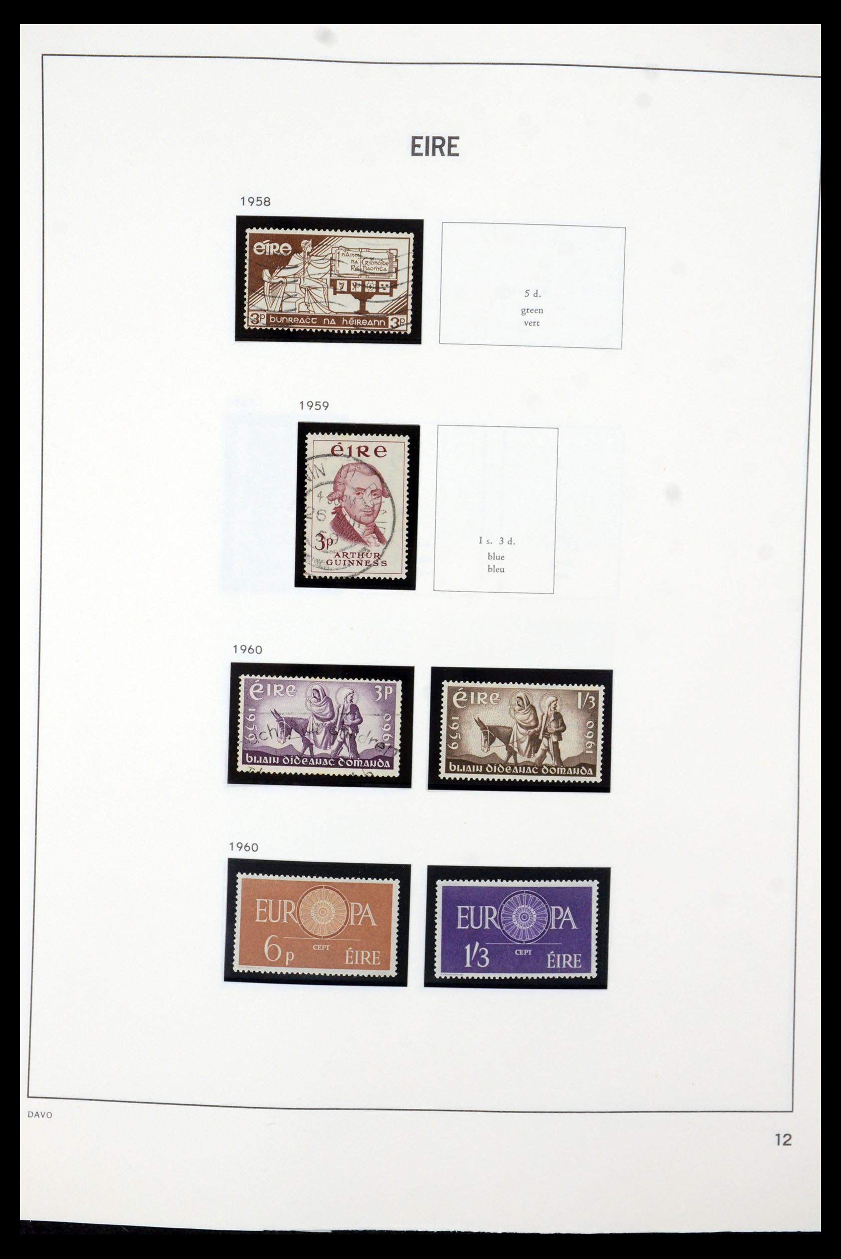35724 012 - Postzegelverzameling 35724 Ierland 1922-2005.