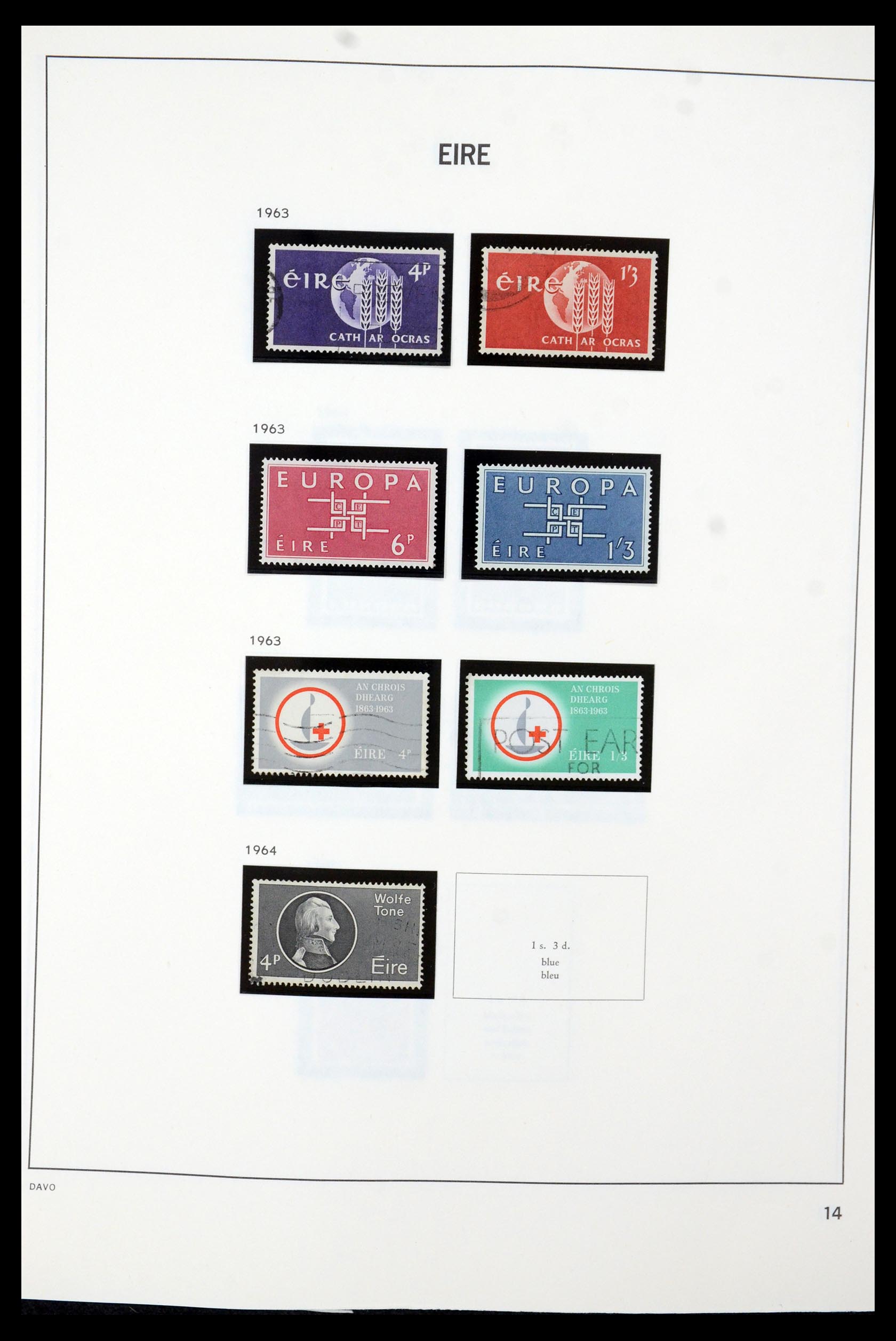 35724 014 - Postzegelverzameling 35724 Ierland 1922-2005.