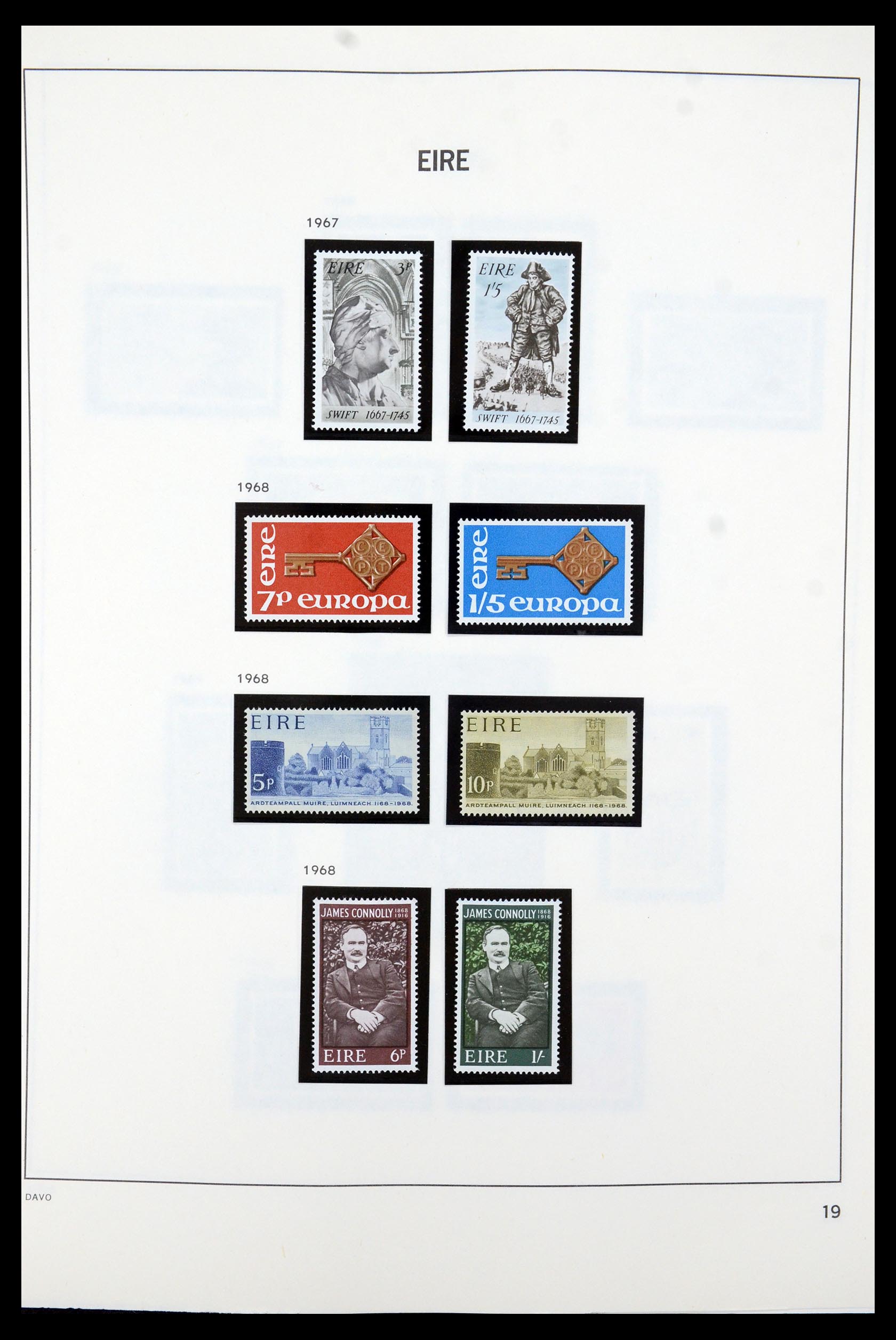 35724 019 - Postzegelverzameling 35724 Ierland 1922-2005.