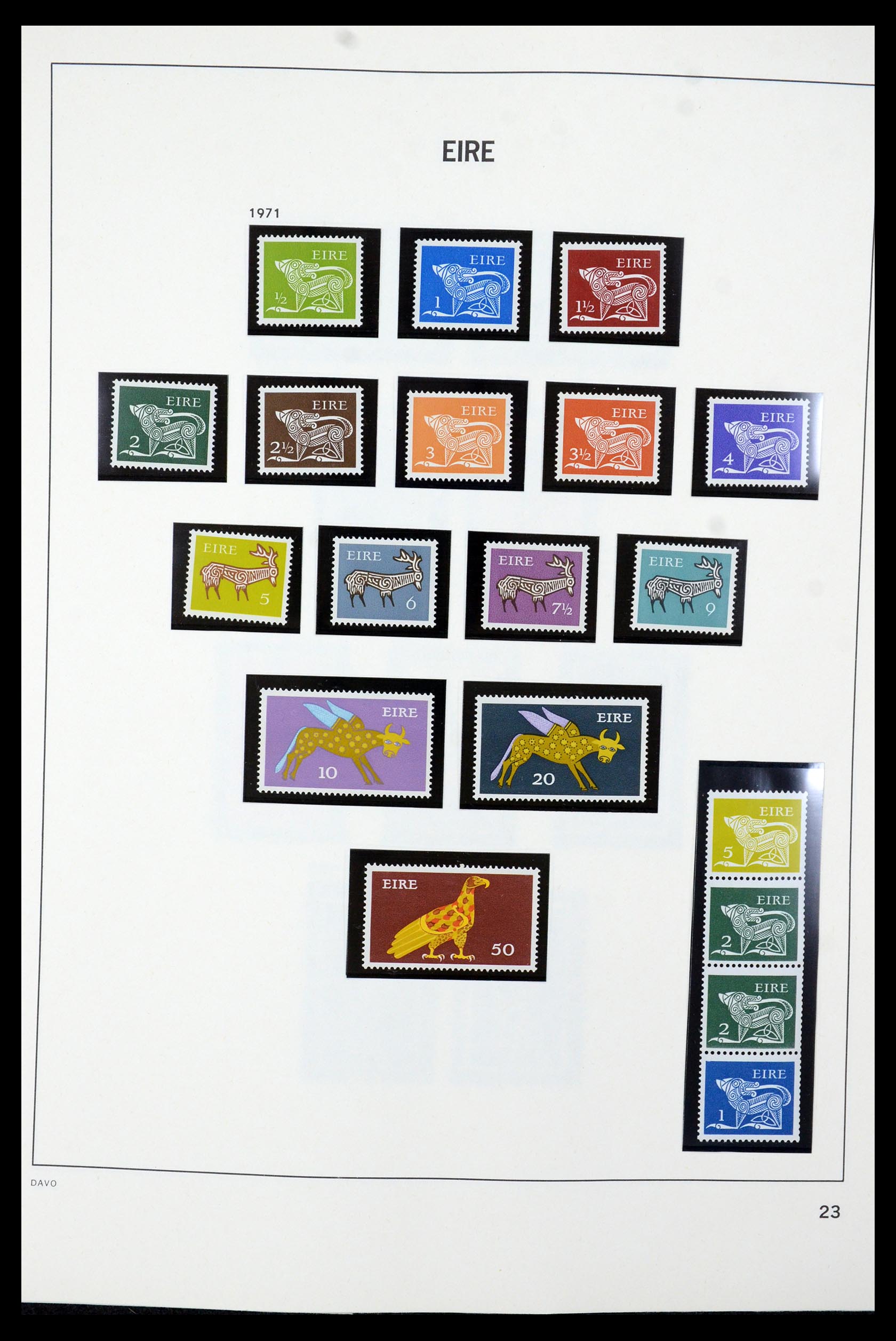 35724 023 - Postzegelverzameling 35724 Ierland 1922-2005.