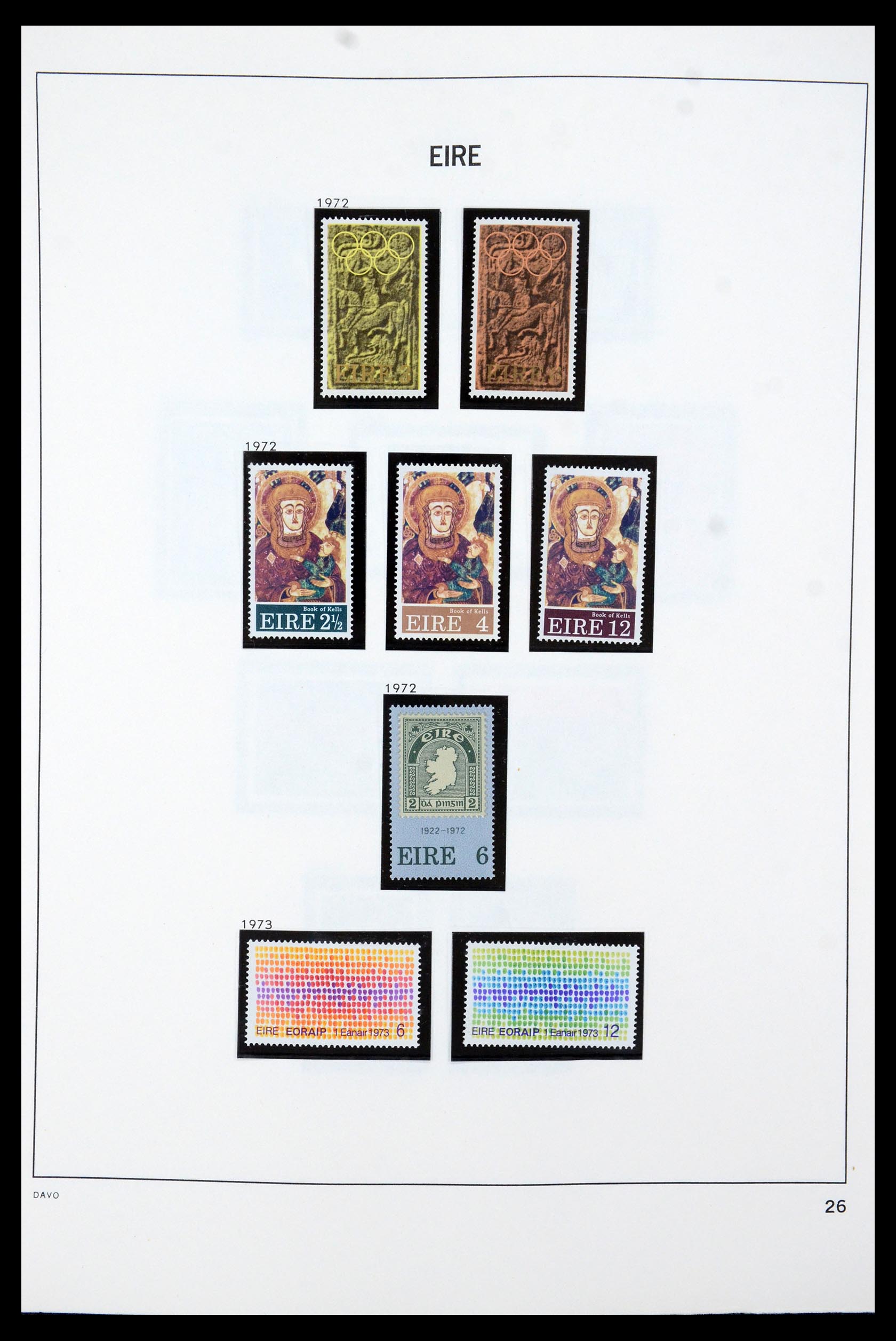 35724 026 - Postzegelverzameling 35724 Ierland 1922-2005.