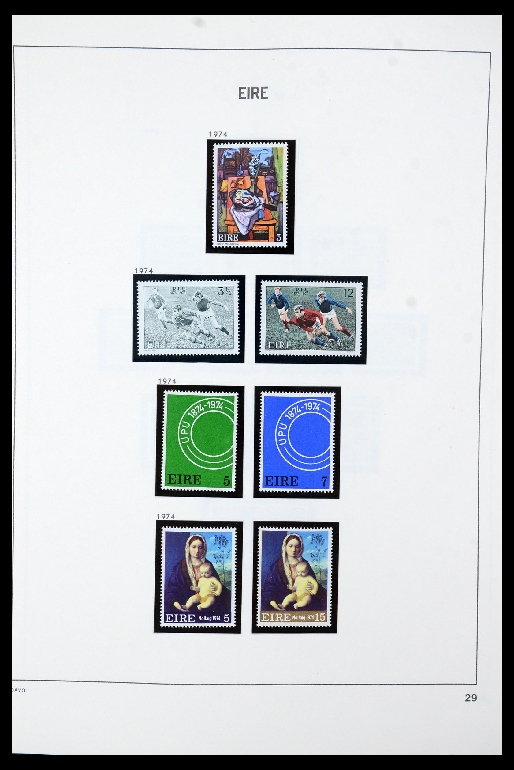 35724 029 - Postzegelverzameling 35724 Ierland 1922-2005.