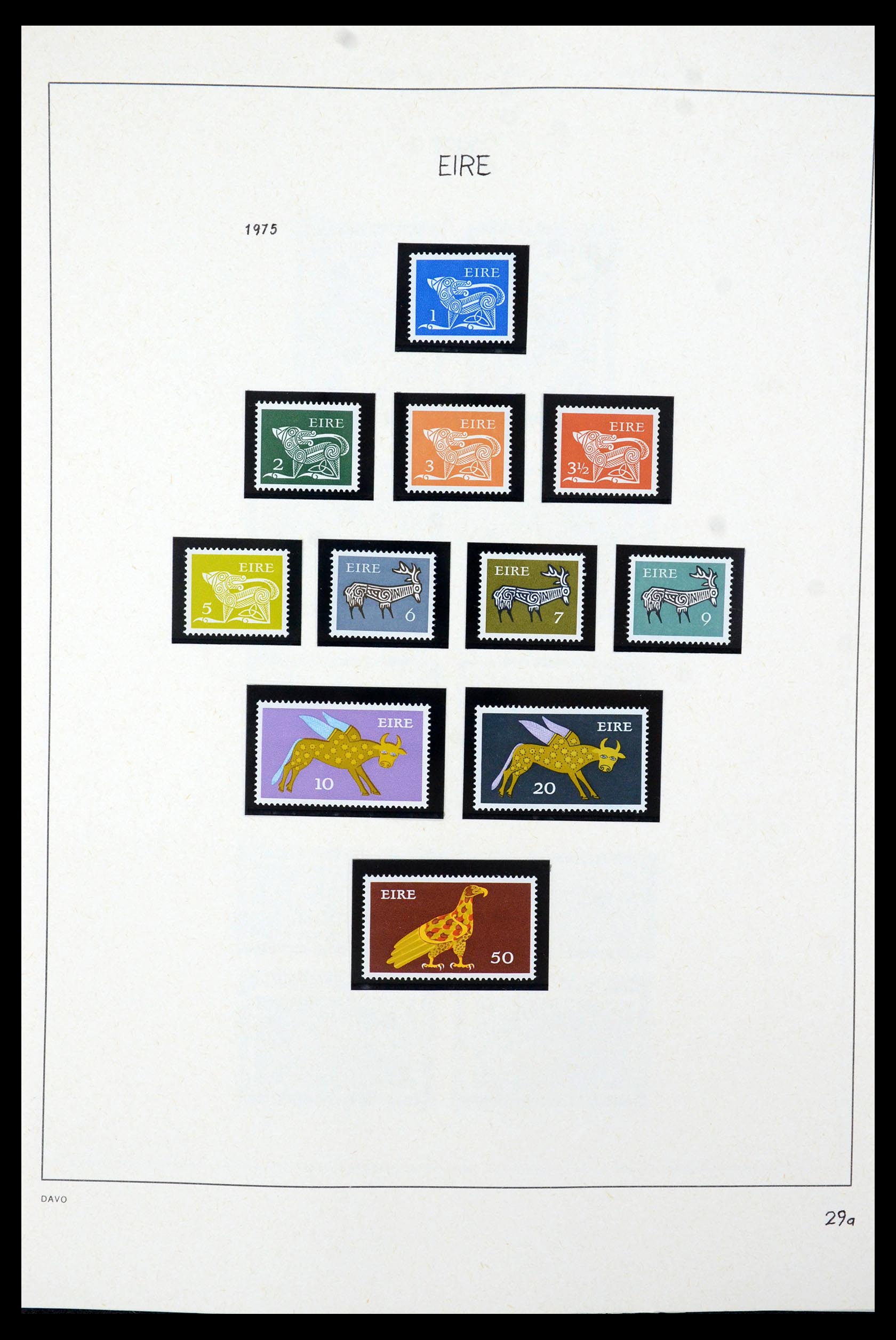 35724 030 - Postzegelverzameling 35724 Ierland 1922-2005.