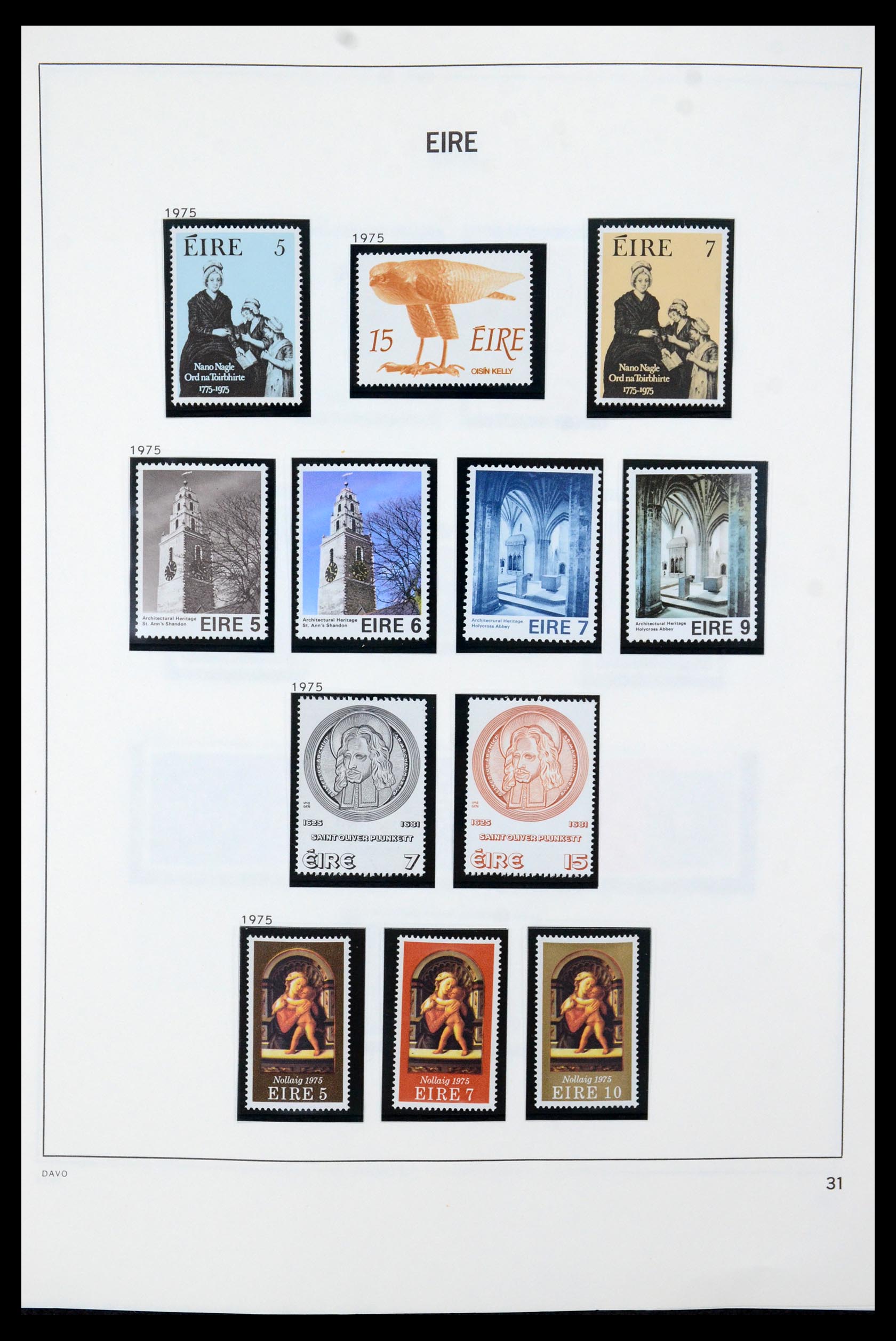 35724 032 - Postzegelverzameling 35724 Ierland 1922-2005.