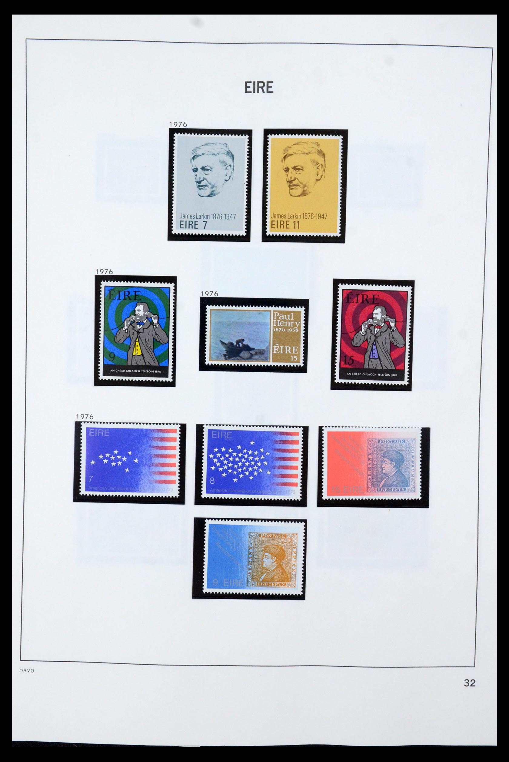 35724 033 - Postzegelverzameling 35724 Ierland 1922-2005.