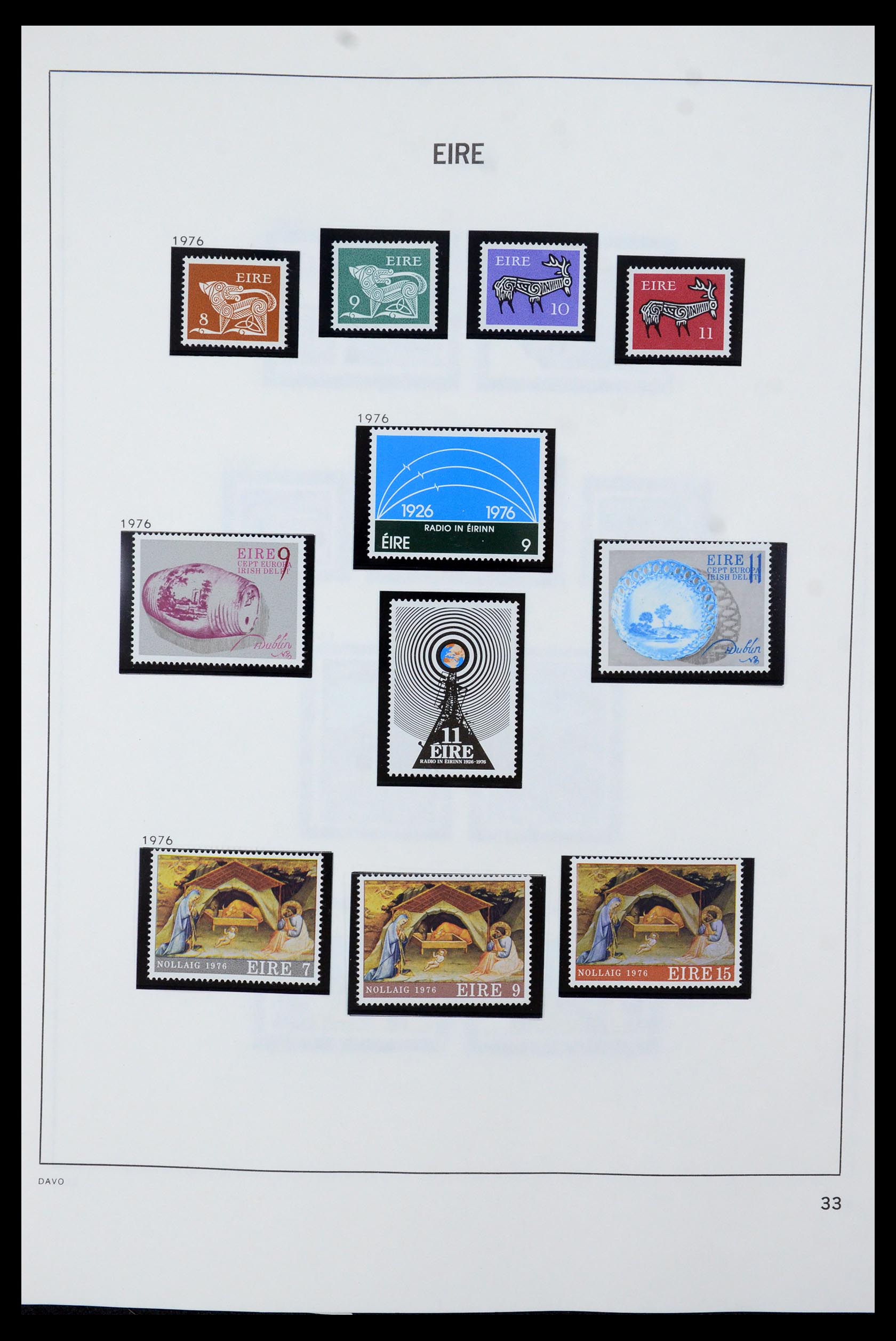 35724 034 - Postzegelverzameling 35724 Ierland 1922-2005.