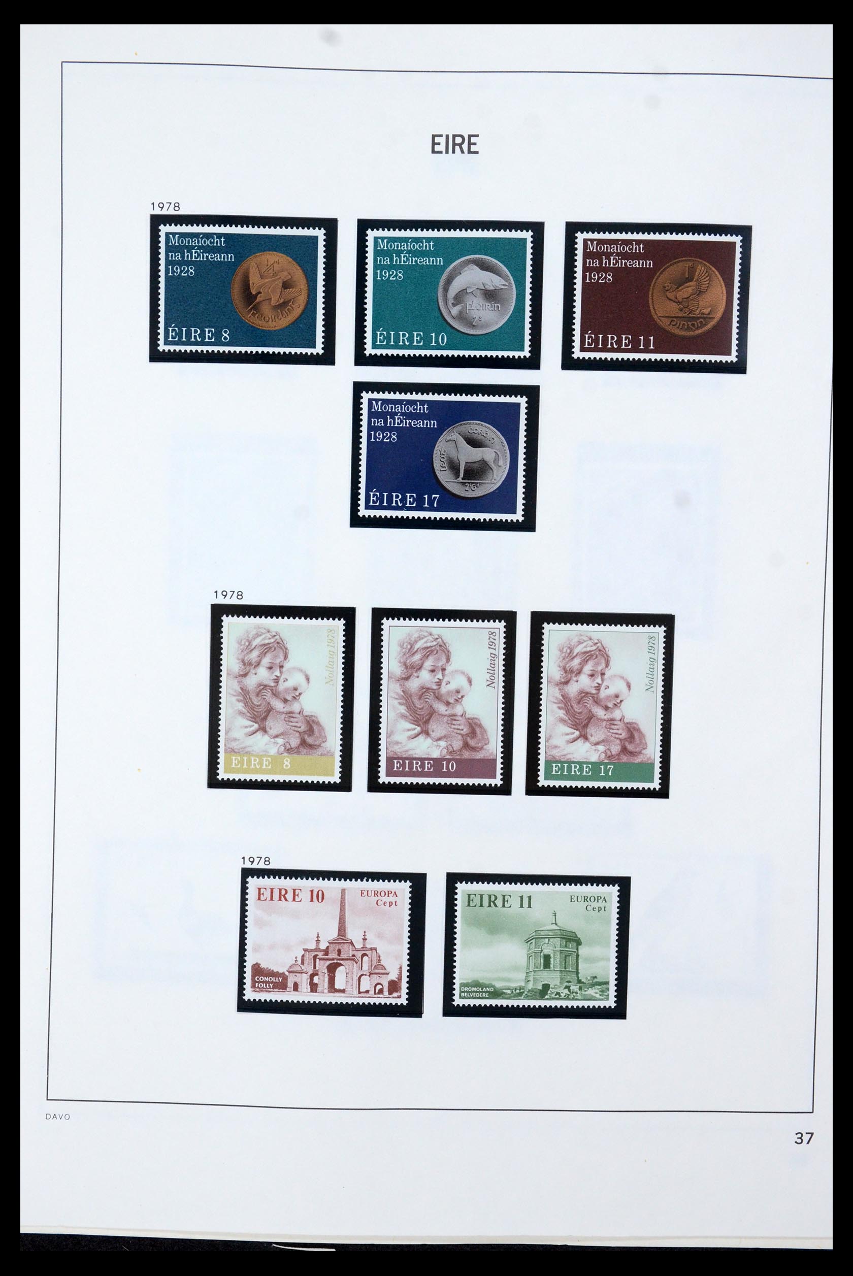 35724 038 - Postzegelverzameling 35724 Ierland 1922-2005.