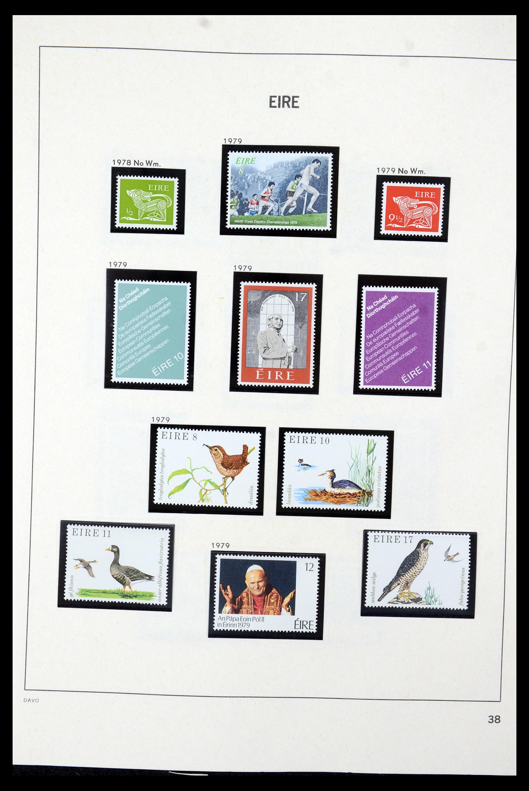 35724 039 - Postzegelverzameling 35724 Ierland 1922-2005.