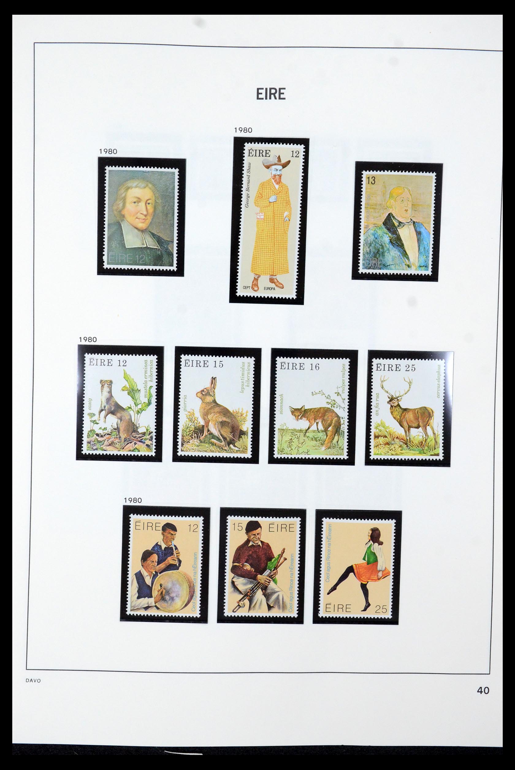 35724 041 - Postzegelverzameling 35724 Ierland 1922-2005.
