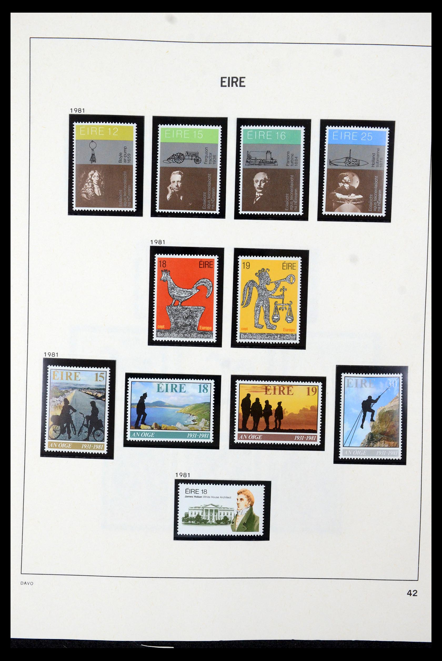 35724 043 - Postzegelverzameling 35724 Ierland 1922-2005.