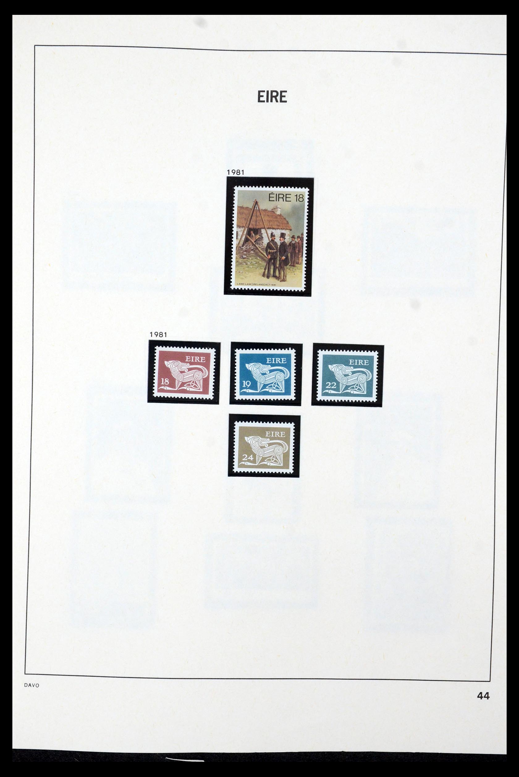 35724 045 - Postzegelverzameling 35724 Ierland 1922-2005.