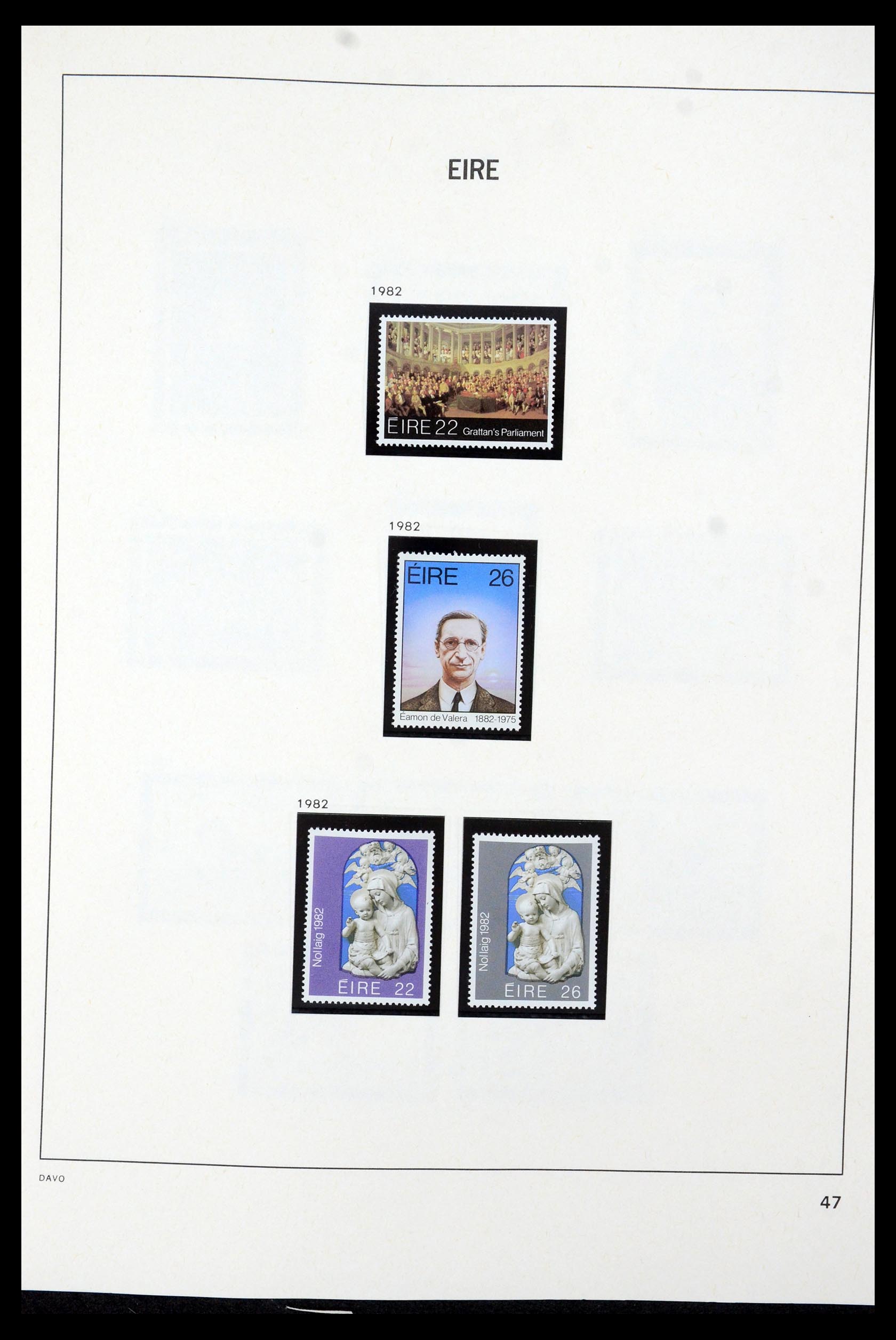 35724 048 - Postzegelverzameling 35724 Ierland 1922-2005.