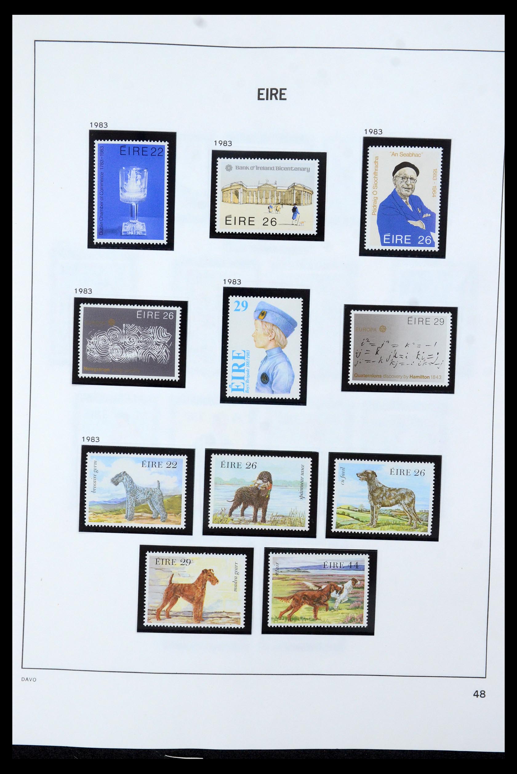 35724 049 - Postzegelverzameling 35724 Ierland 1922-2005.