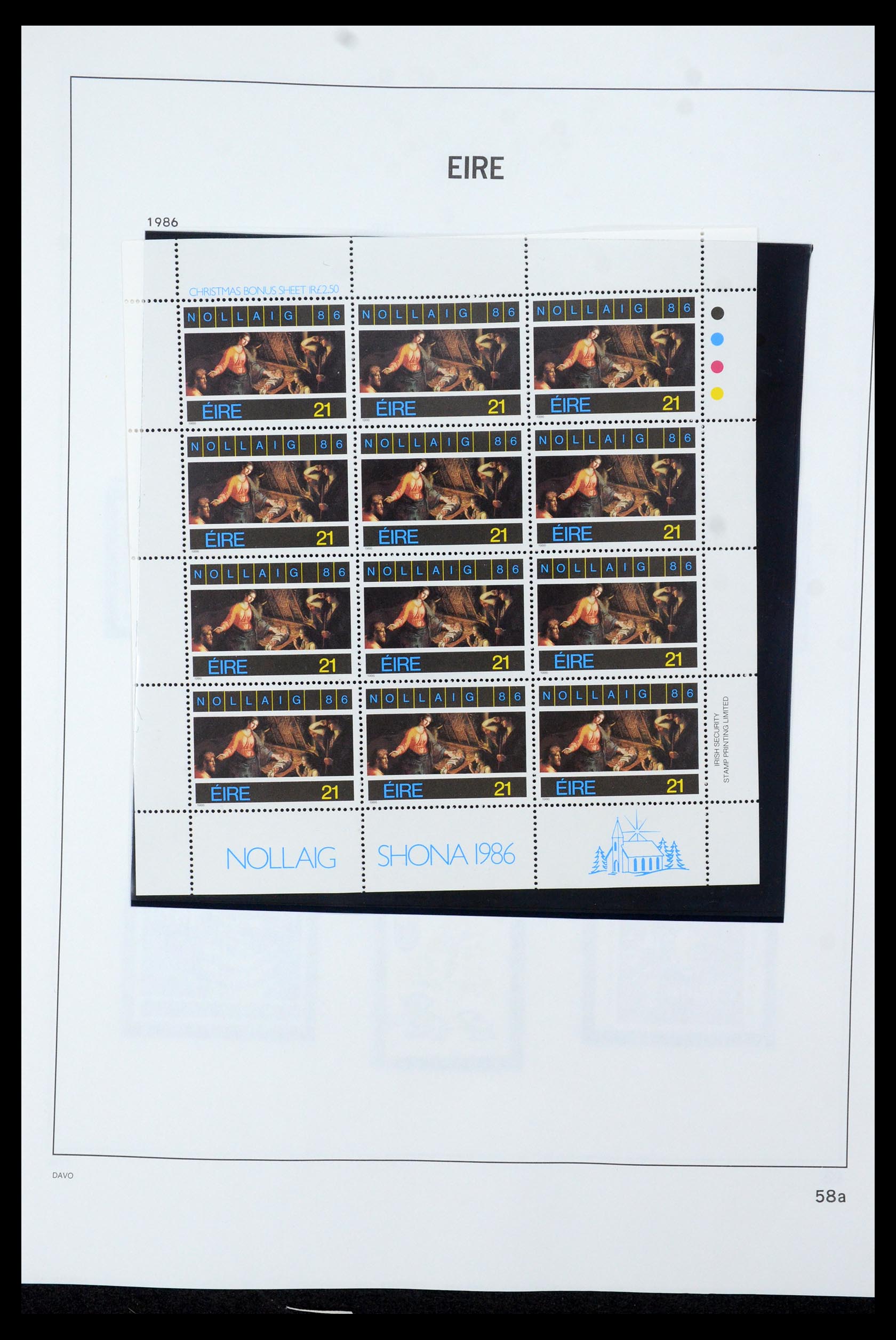 35724 061 - Postzegelverzameling 35724 Ierland 1922-2005.