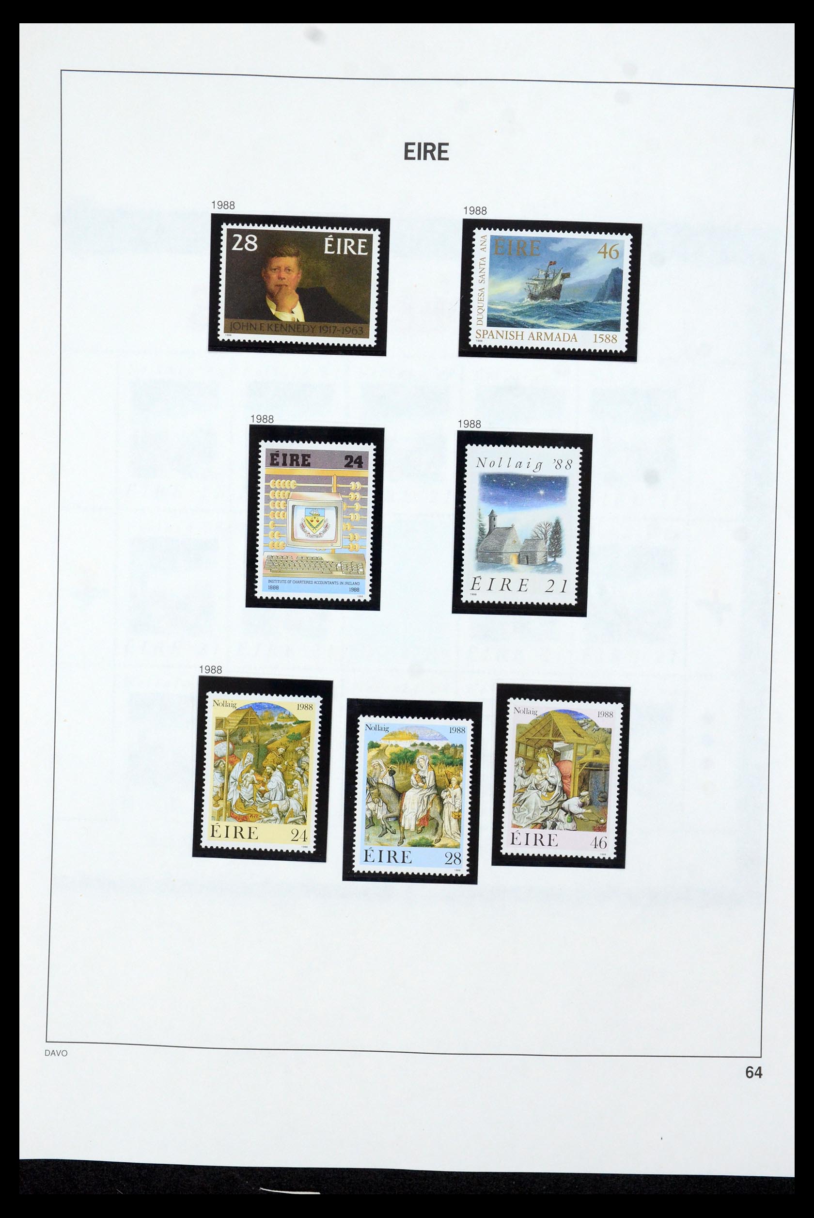 35724 069 - Postzegelverzameling 35724 Ierland 1922-2005.
