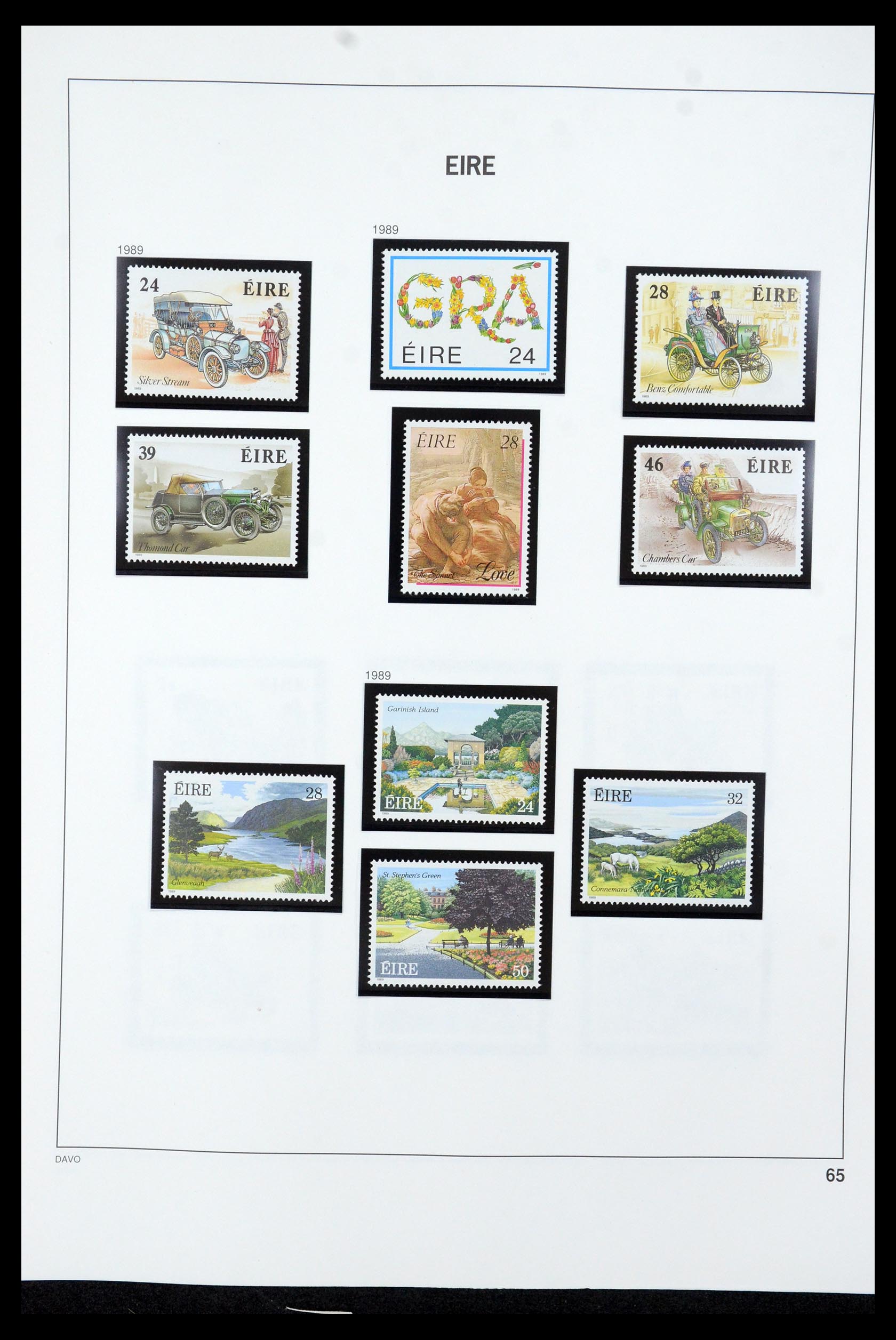 35724 071 - Postzegelverzameling 35724 Ierland 1922-2005.