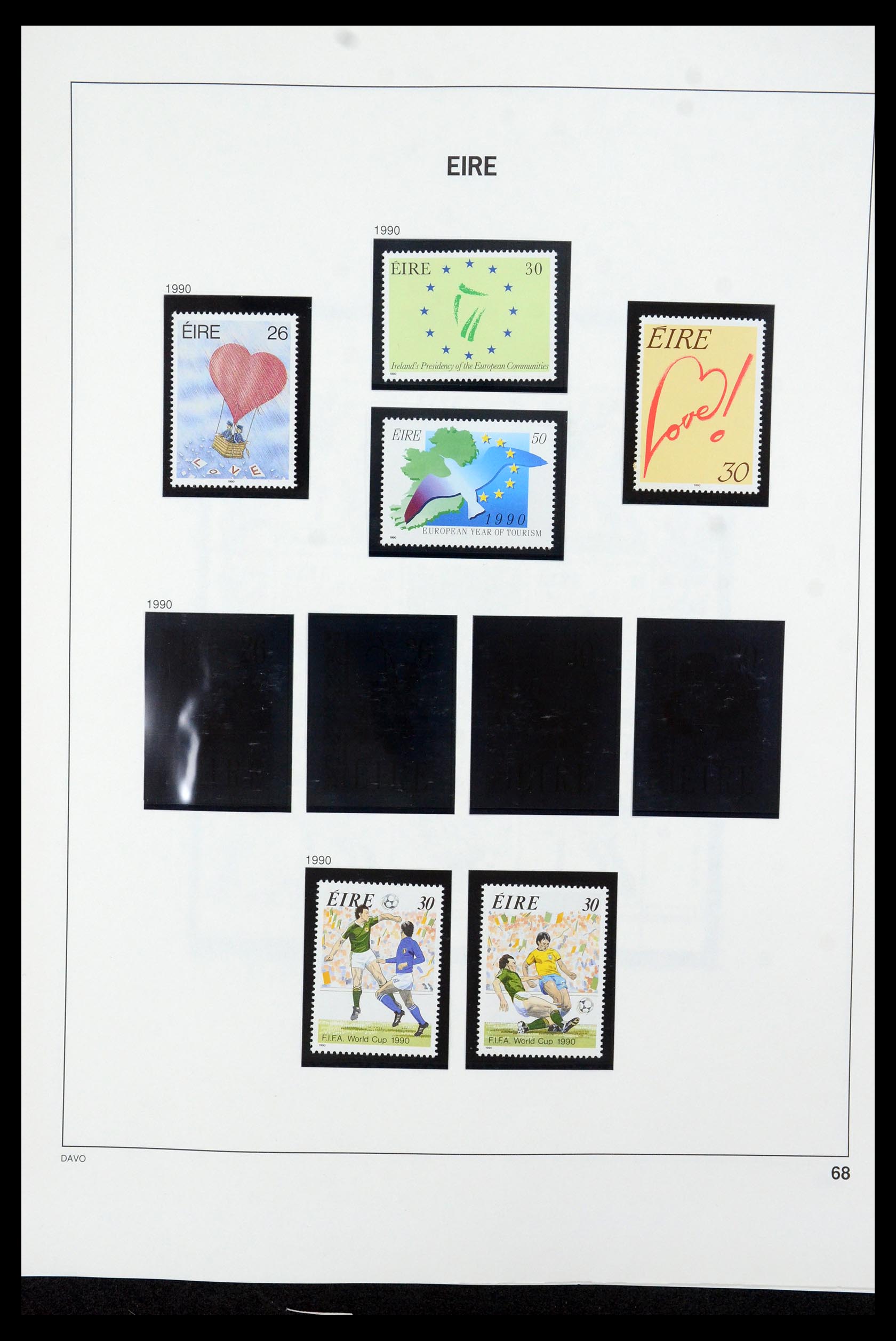 35724 076 - Postzegelverzameling 35724 Ierland 1922-2005.