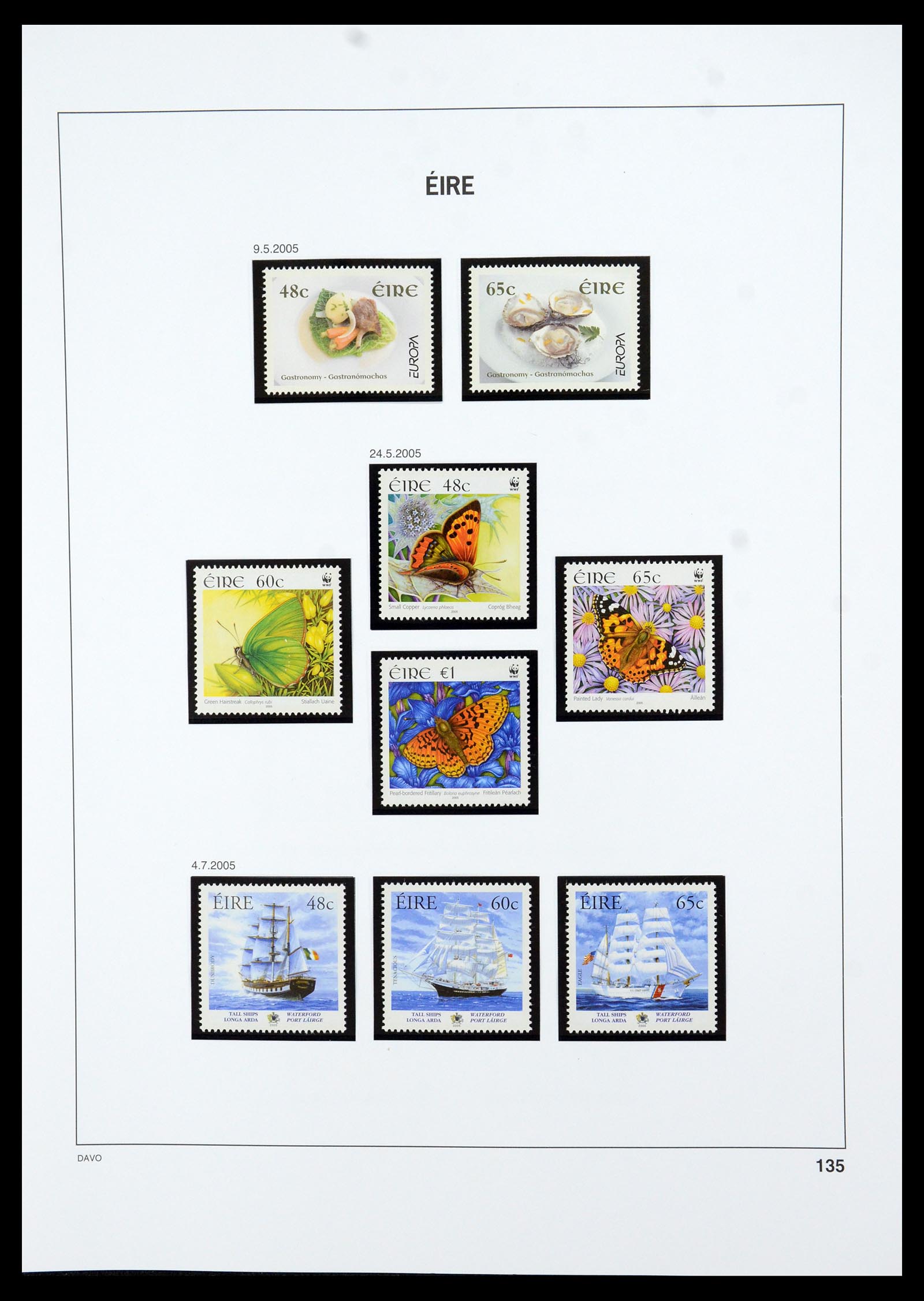 35724 171 - Postzegelverzameling 35724 Ierland 1922-2005.