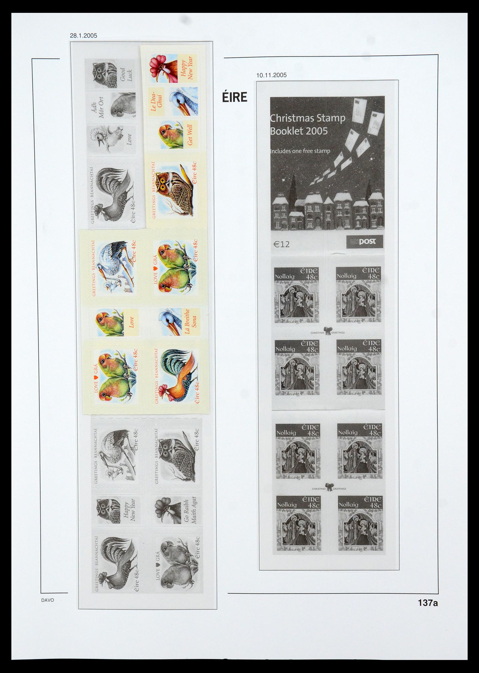 35724 174 - Postzegelverzameling 35724 Ierland 1922-2005.