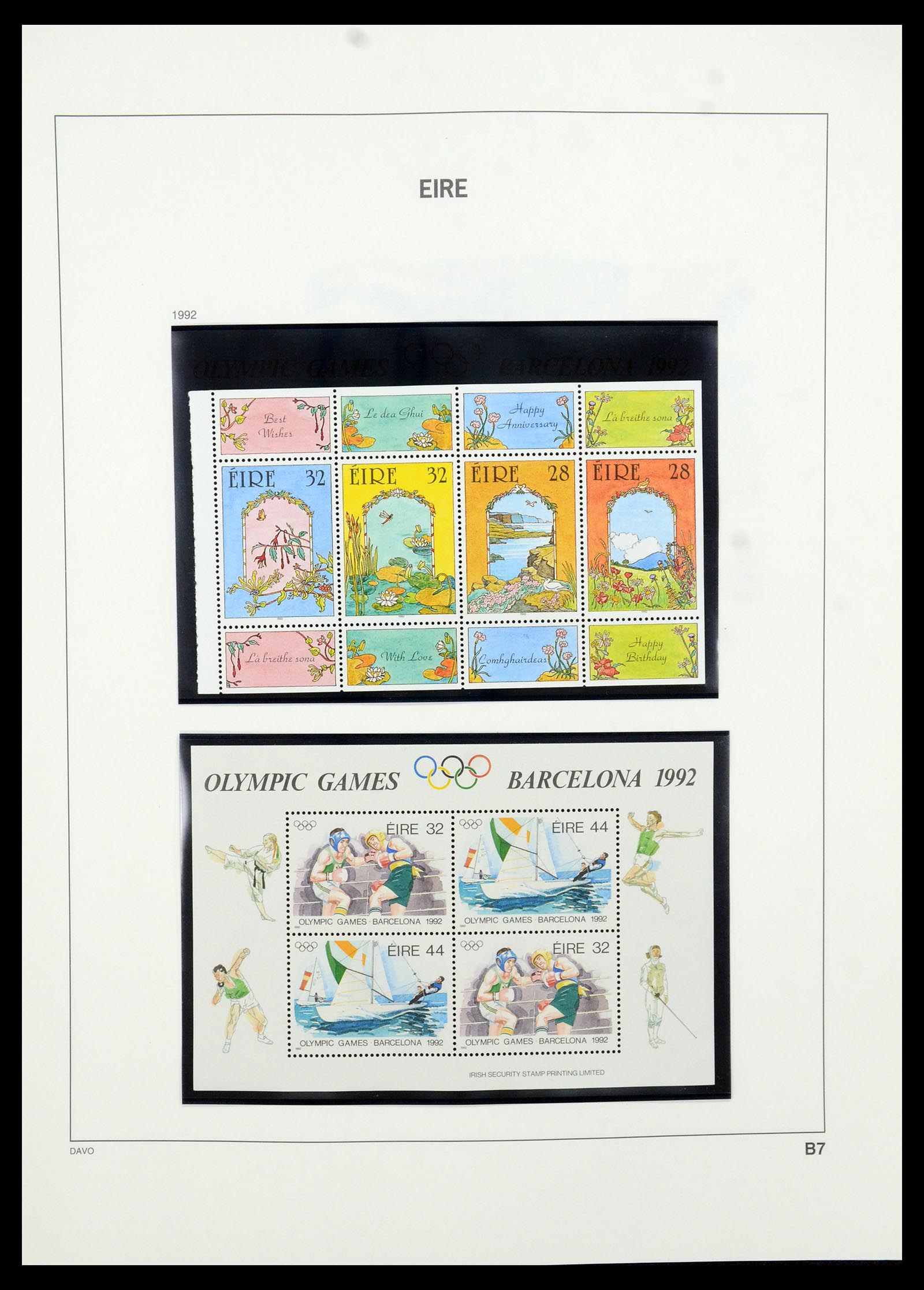 35724 185 - Postzegelverzameling 35724 Ierland 1922-2005.