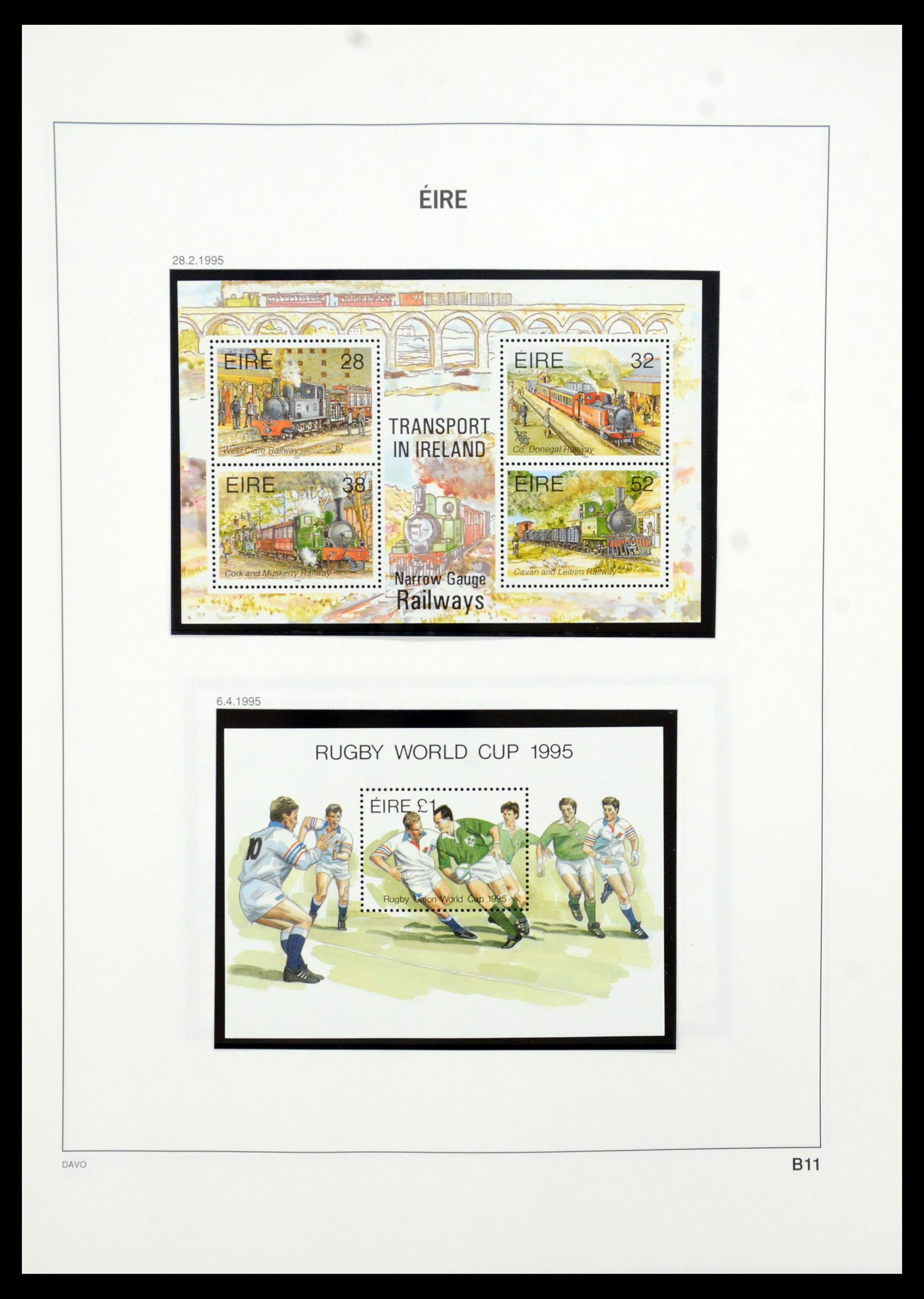 35724 189 - Postzegelverzameling 35724 Ierland 1922-2005.