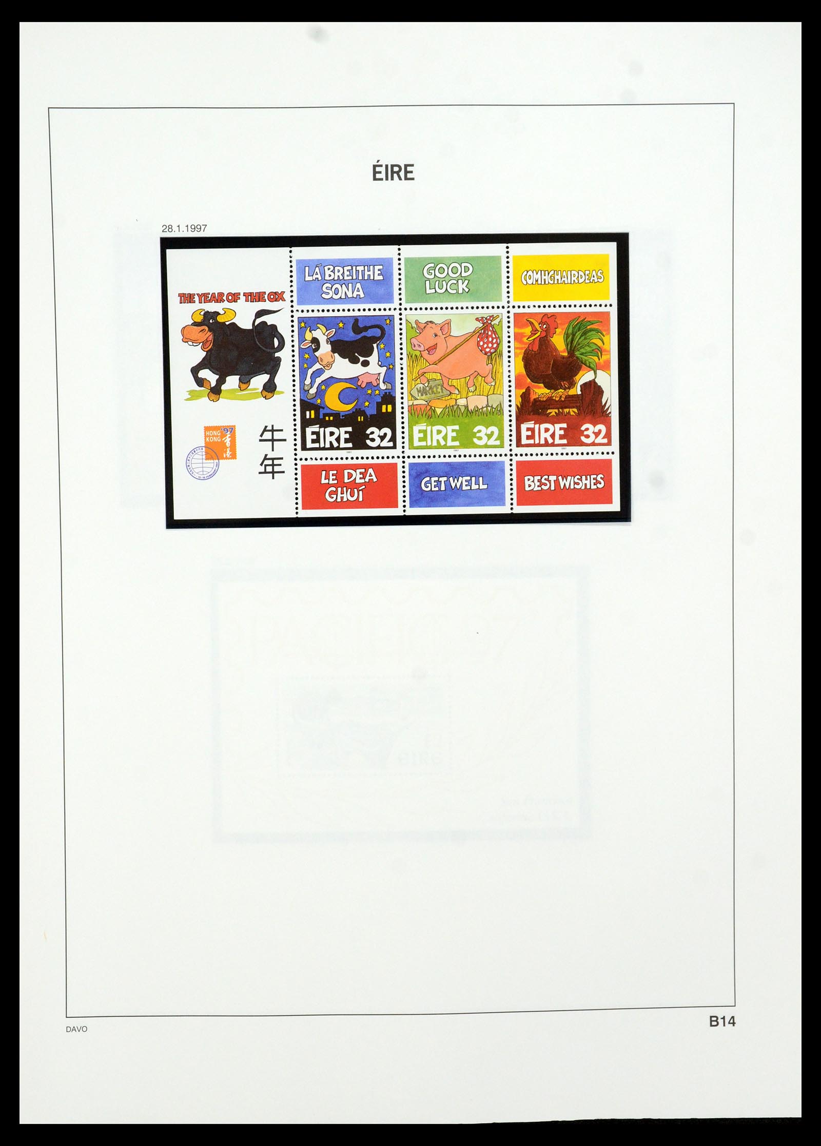 35724 193 - Postzegelverzameling 35724 Ierland 1922-2005.