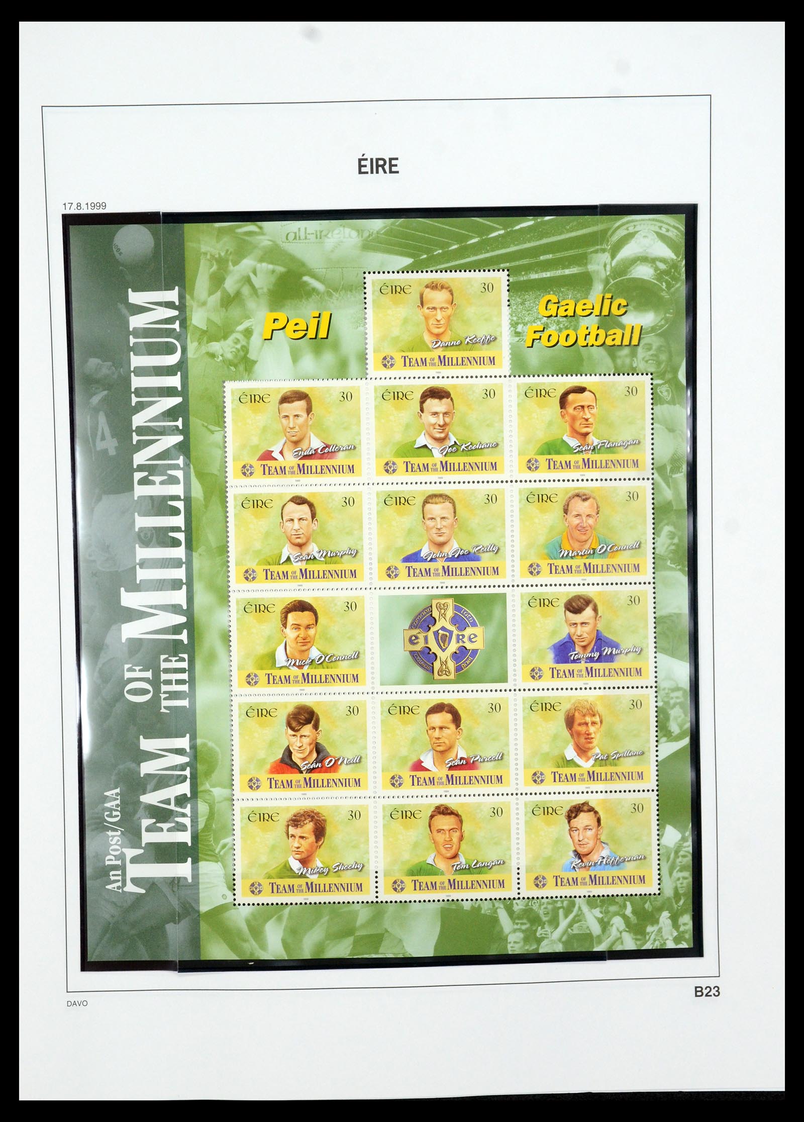 35724 201 - Postzegelverzameling 35724 Ierland 1922-2005.