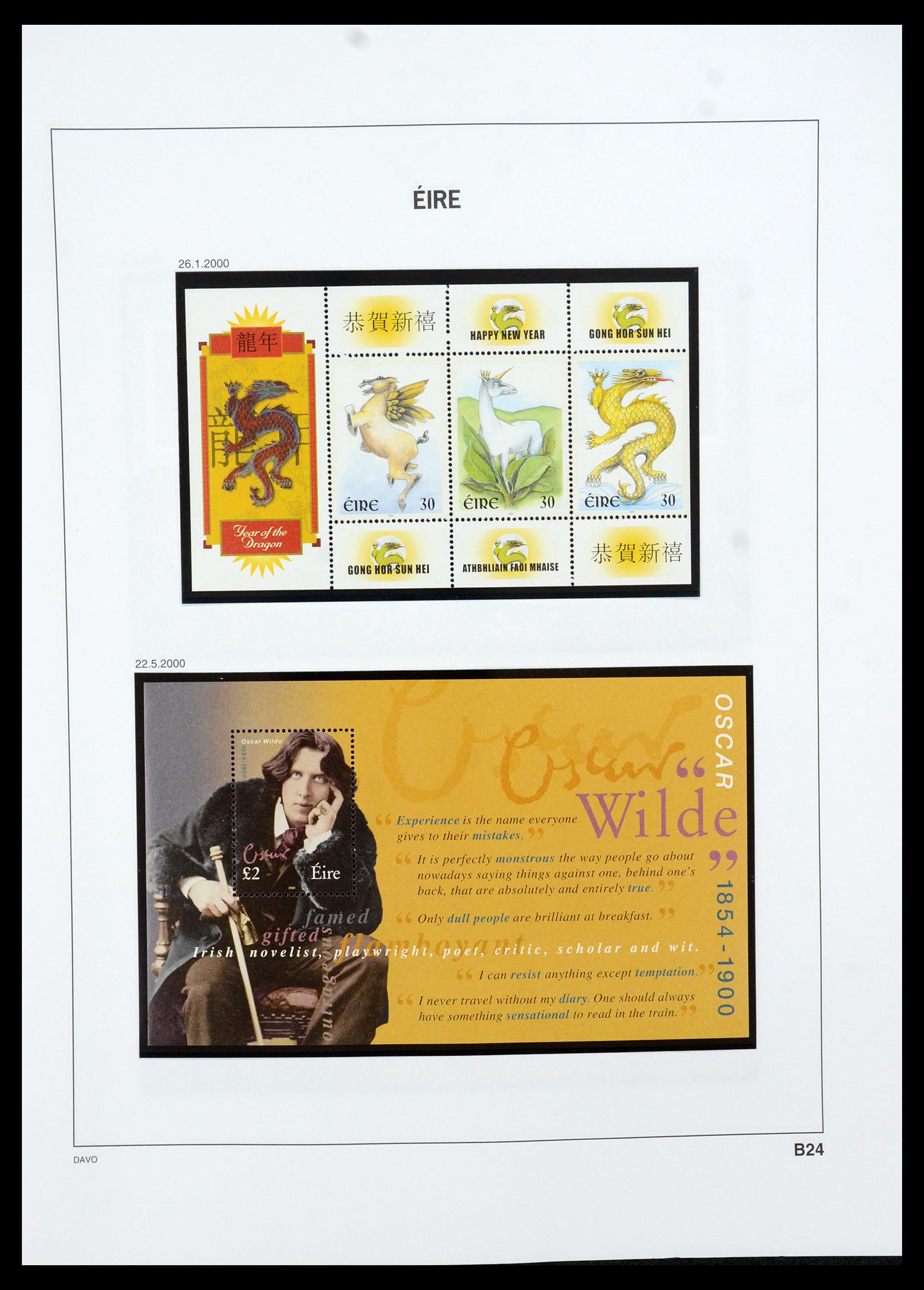 35724 202 - Postzegelverzameling 35724 Ierland 1922-2005.