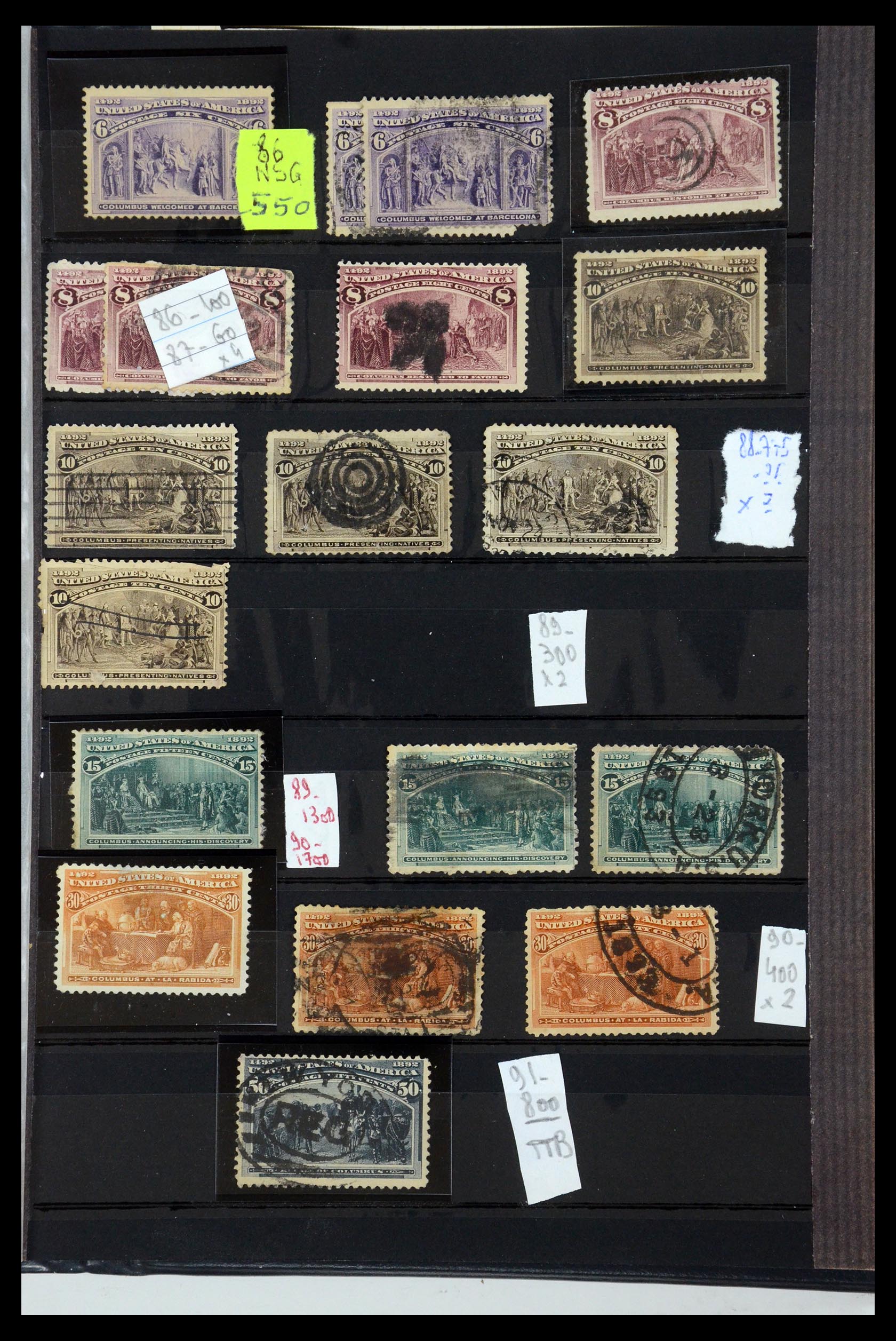 35725 009 - Stamp Collection 35725 USA 1851-1950.