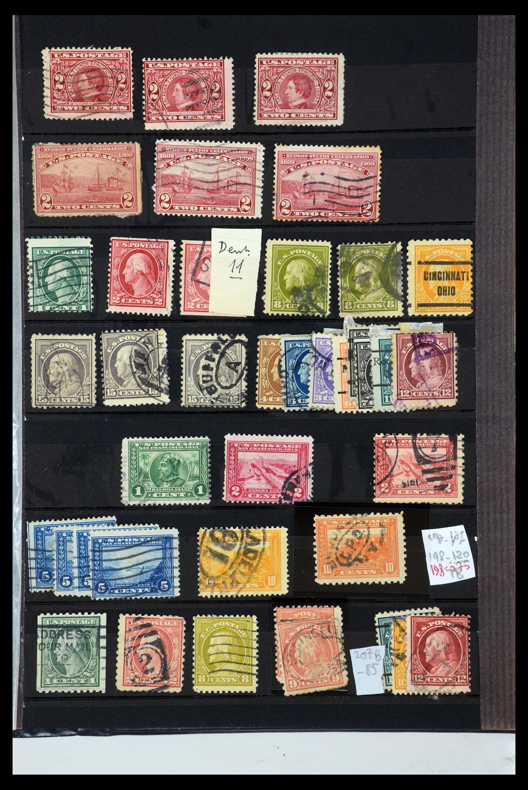 35725 015 - Postzegelverzameling 35725 USA 1851-1950.