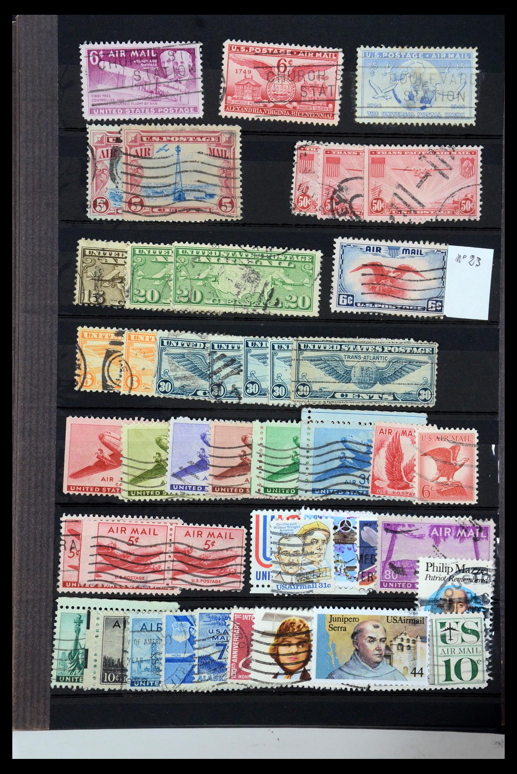 35725 023 - Postzegelverzameling 35725 USA 1851-1950.