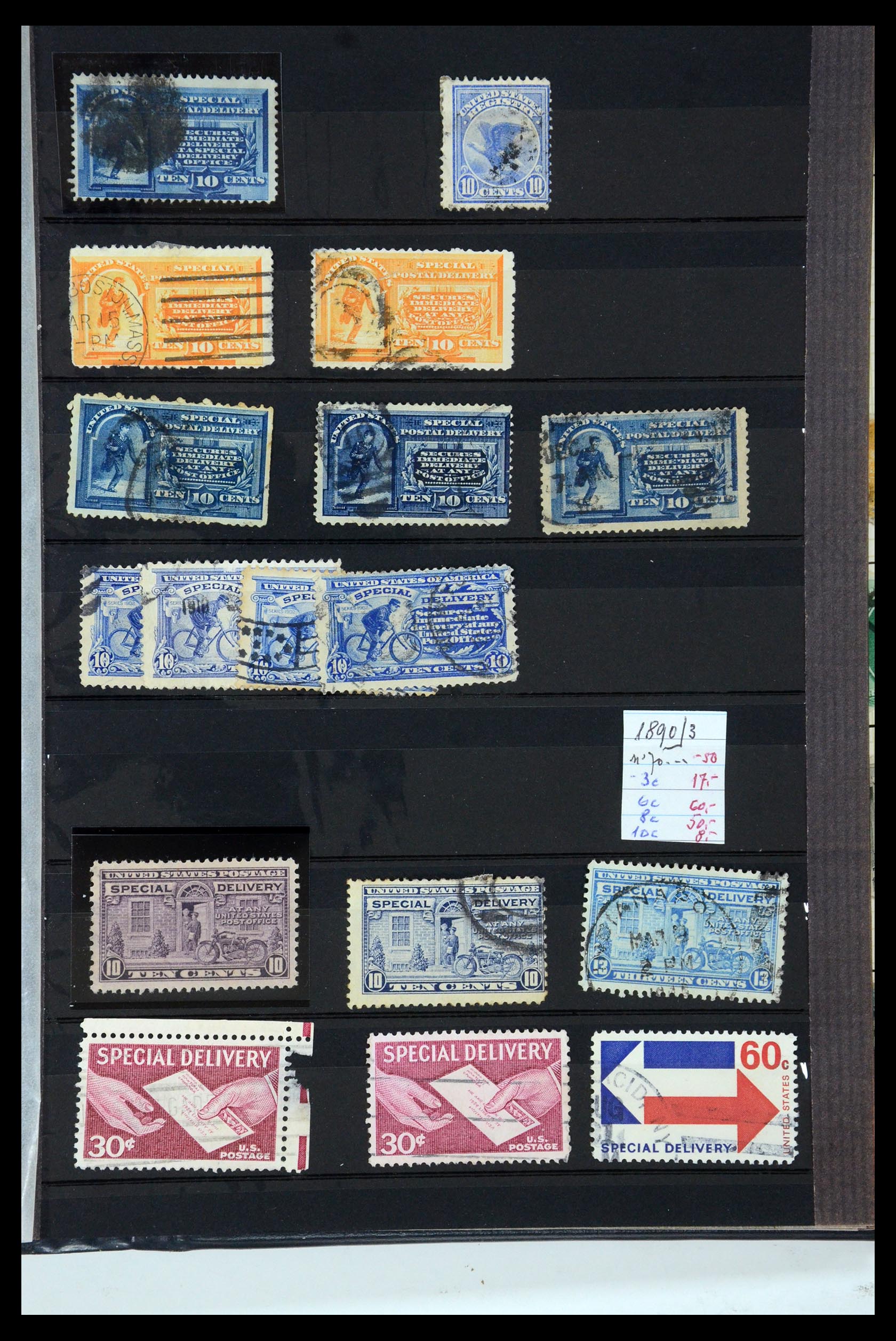 35725 024 - Postzegelverzameling 35725 USA 1851-1950.