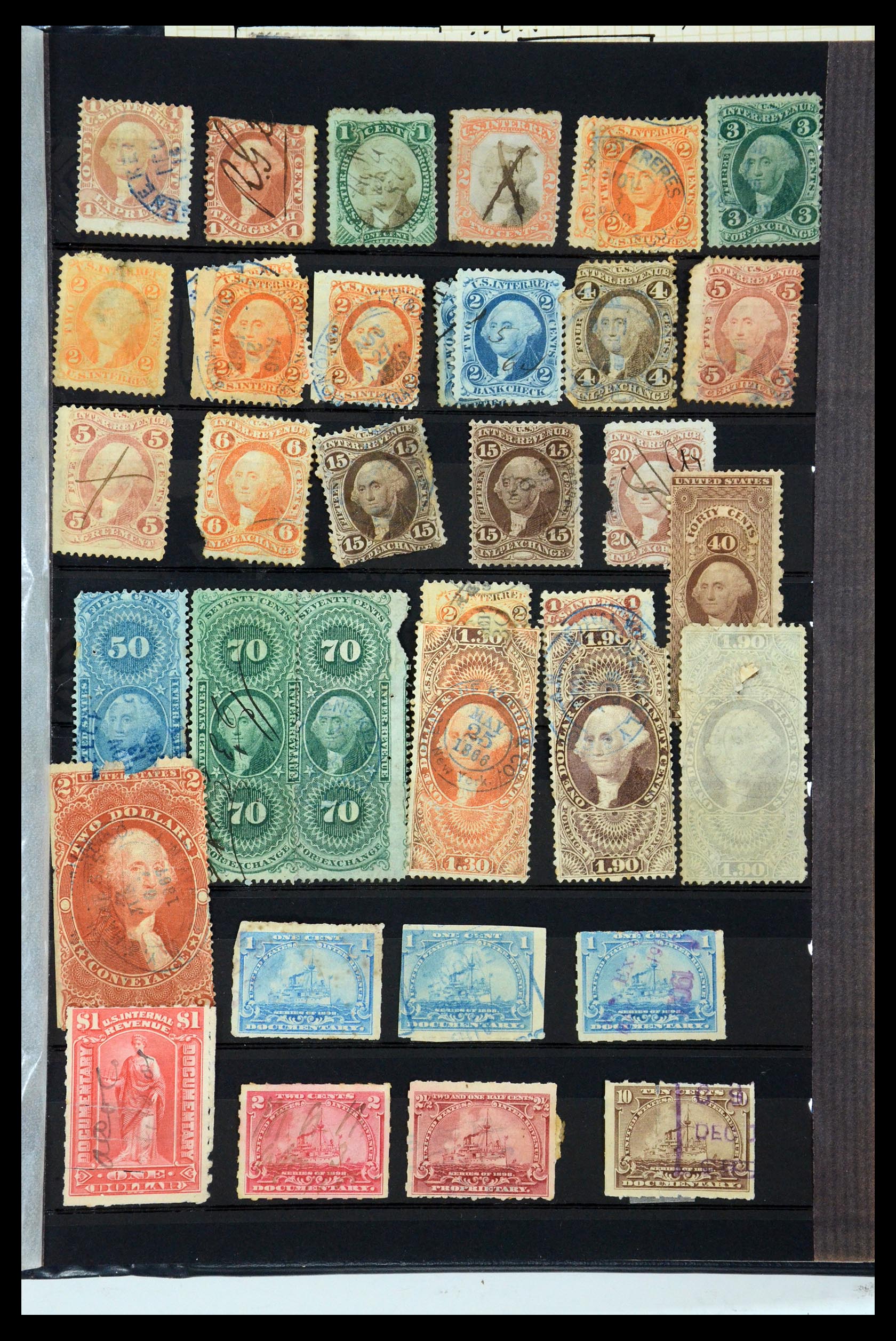 35725 026 - Postzegelverzameling 35725 USA 1851-1950.