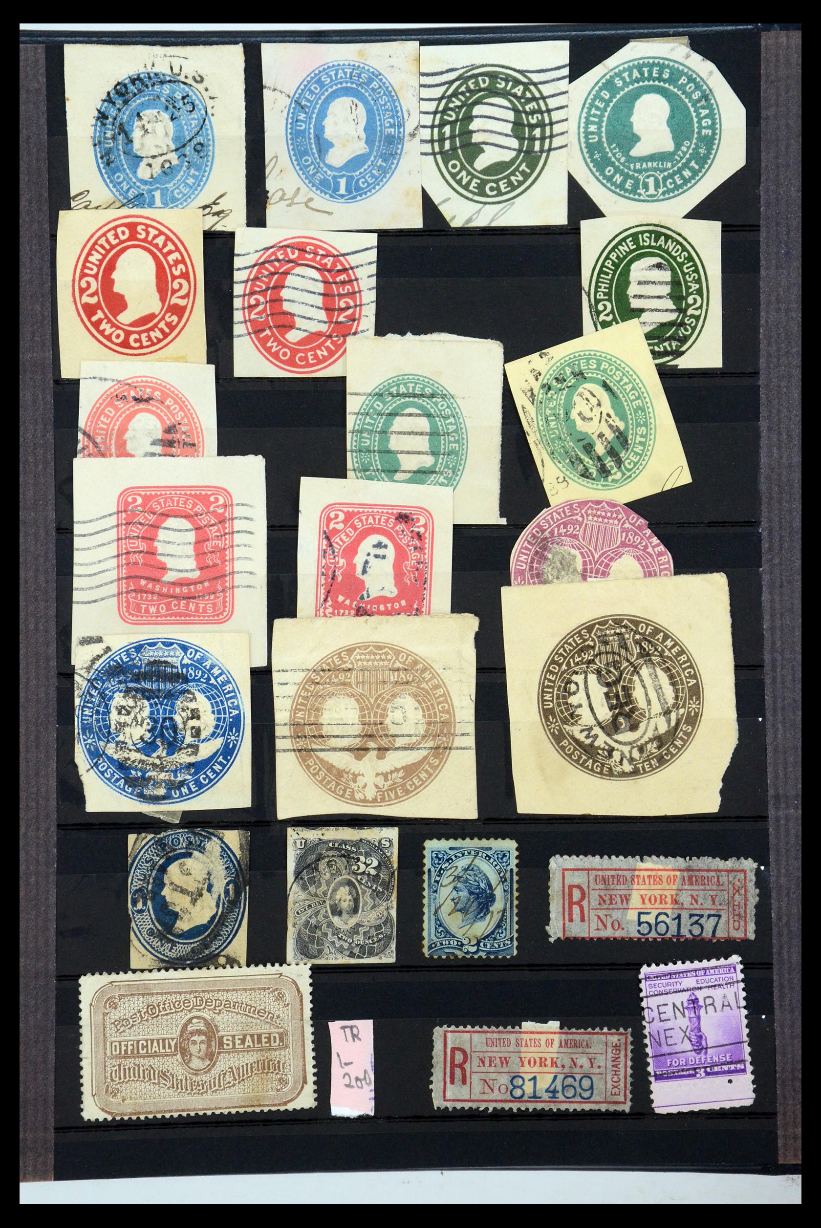35725 027 - Postzegelverzameling 35725 USA 1851-1950.