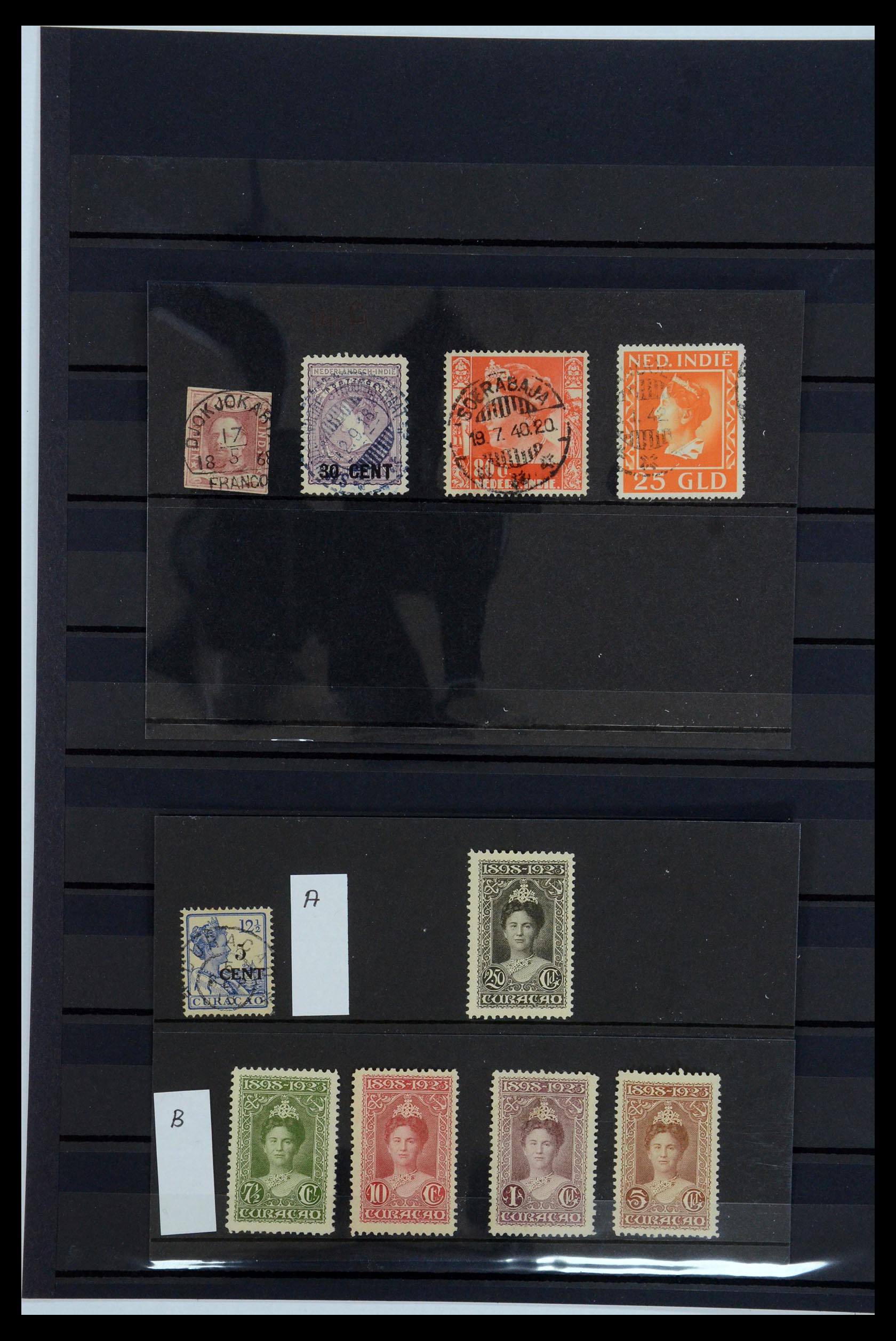 35728 002 - Postzegelverzameling 35728 Overzee 1864-1941.