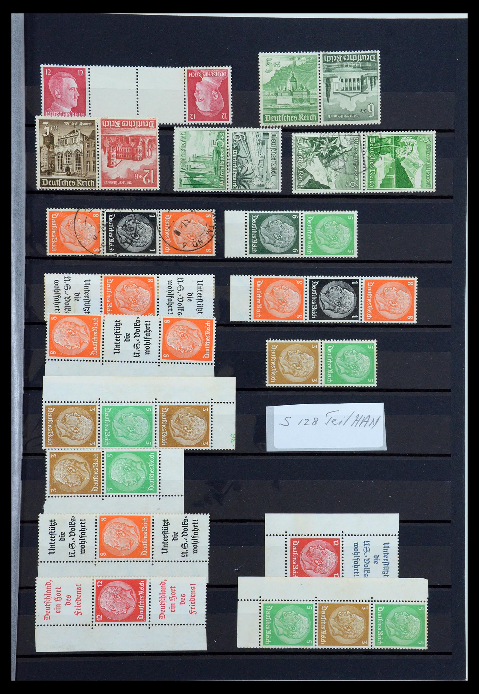 35729 003 - Postzegelverzameling 35729 Duitsland combinaties 1920-1980.