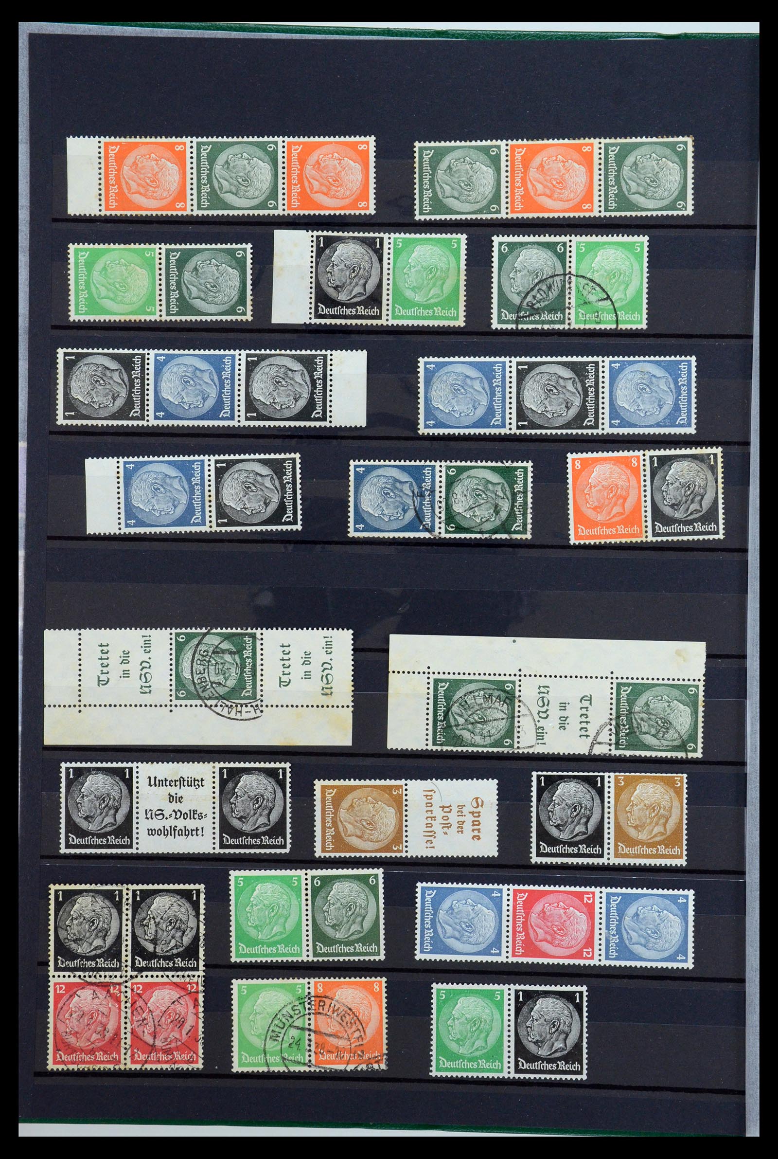35729 004 - Postzegelverzameling 35729 Duitsland combinaties 1920-1980.